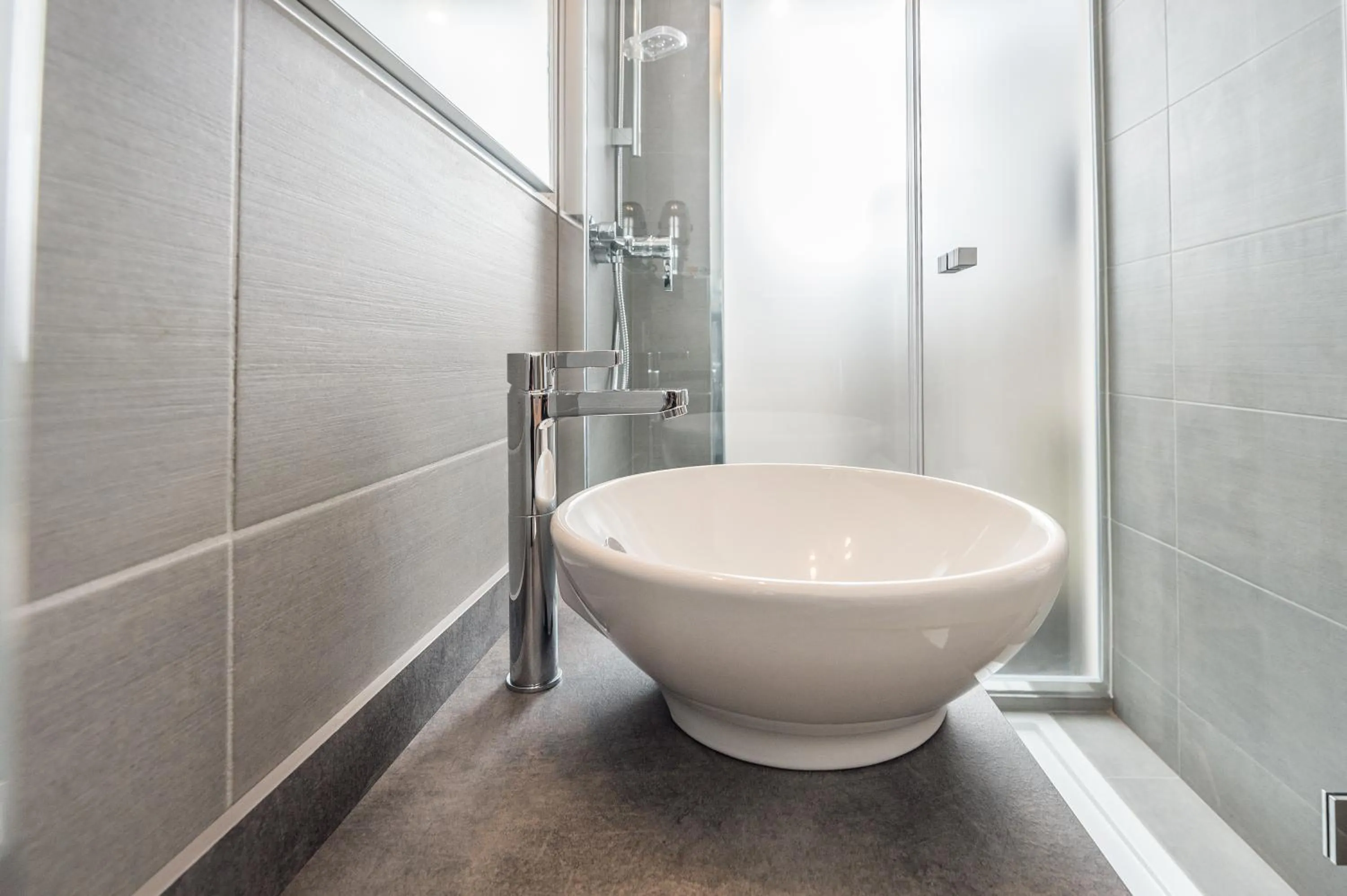 Bathroom in Adhhoc Hotel