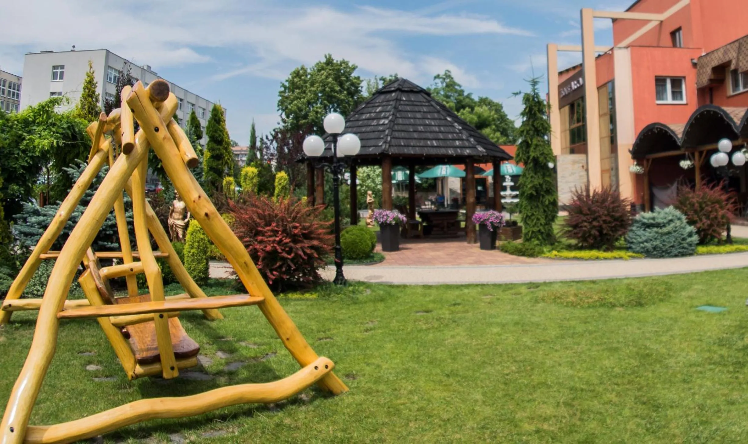 Children play ground in Złote Arkady