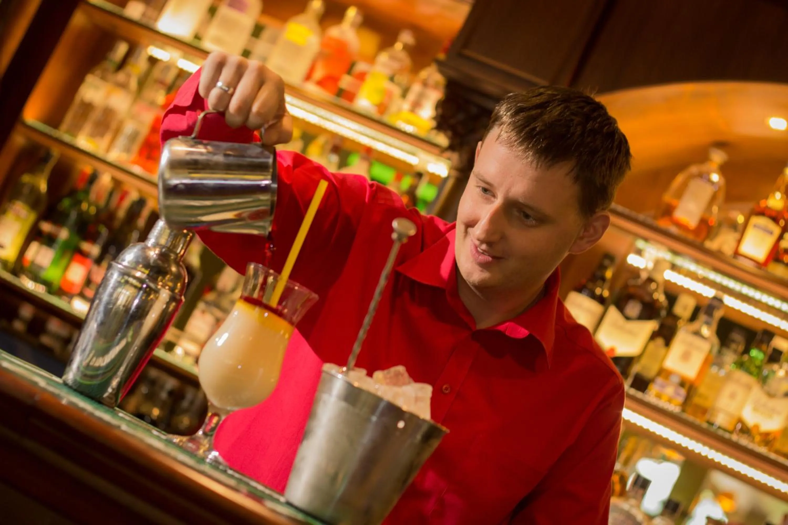 Lounge or bar in Złote Arkady