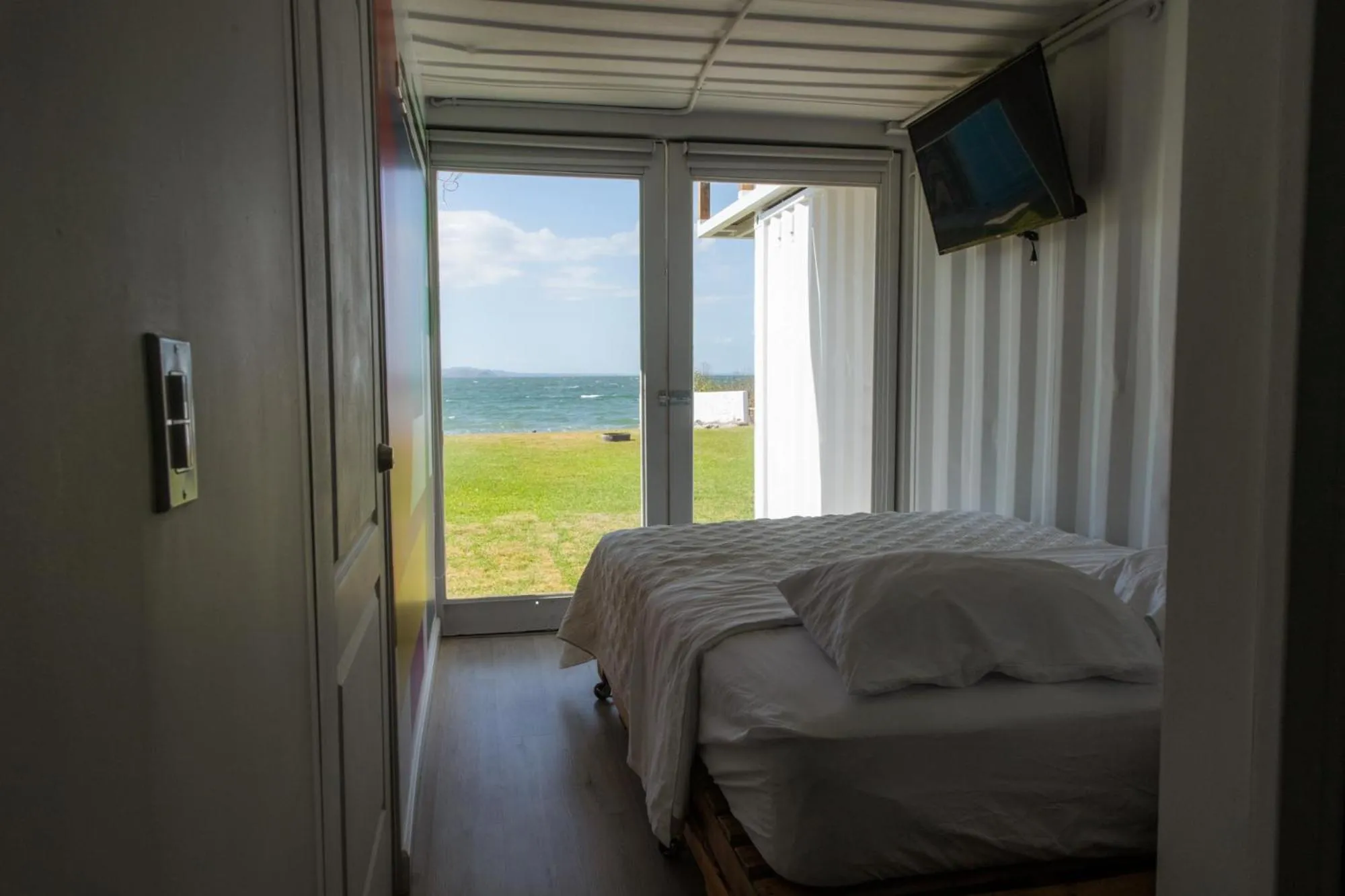 Sea view, Bed in Nomada Republic Hotel Punta Chame