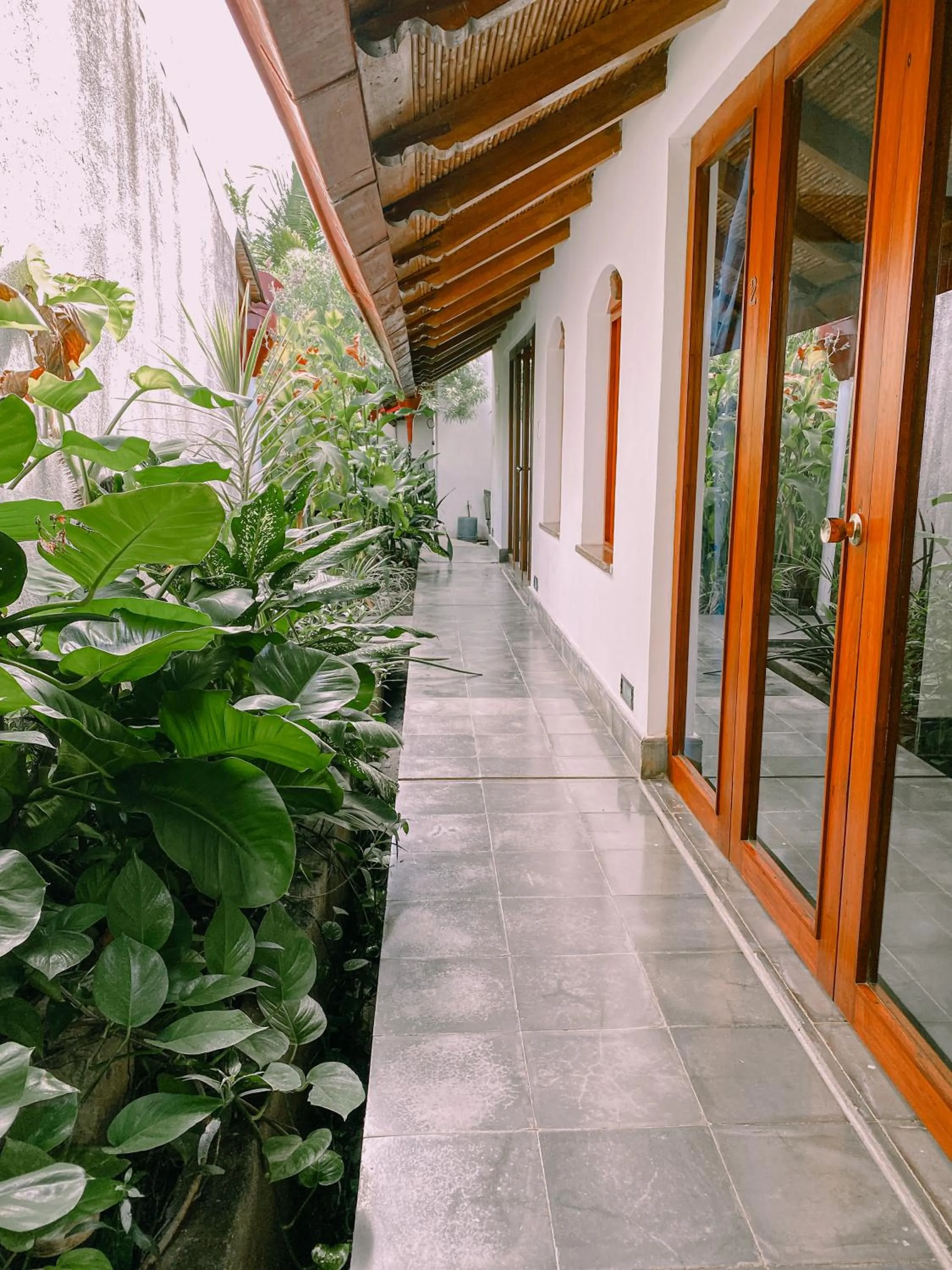 Garden view in Hotel il Padrino