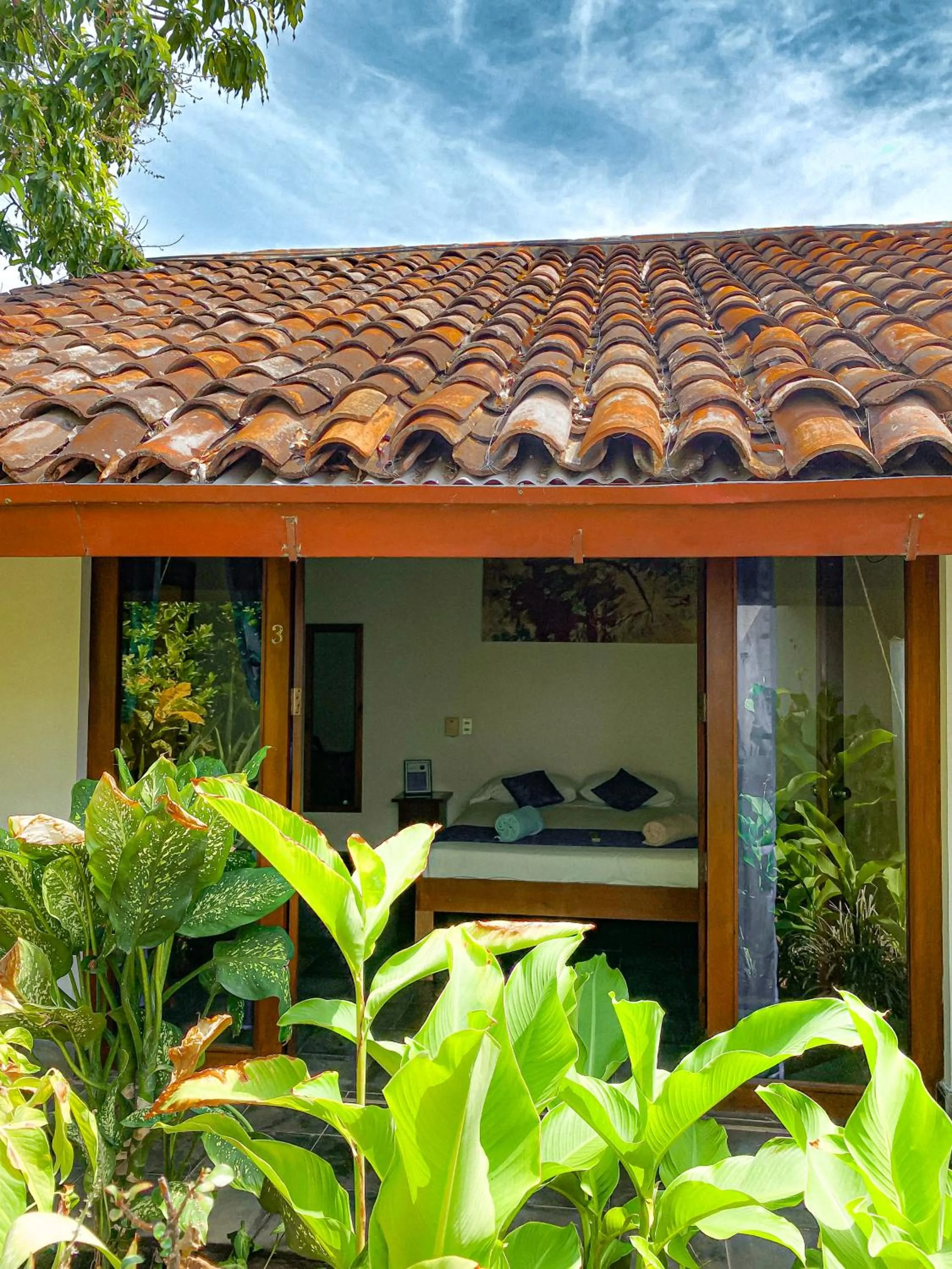 Patio in Hotel il Padrino