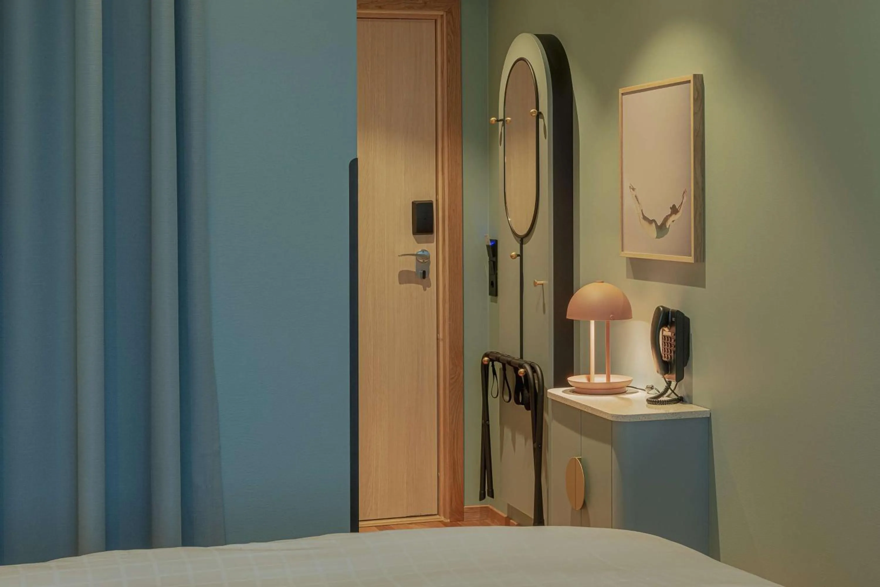 Photo of the whole room, Bed in Scandic Landvetter