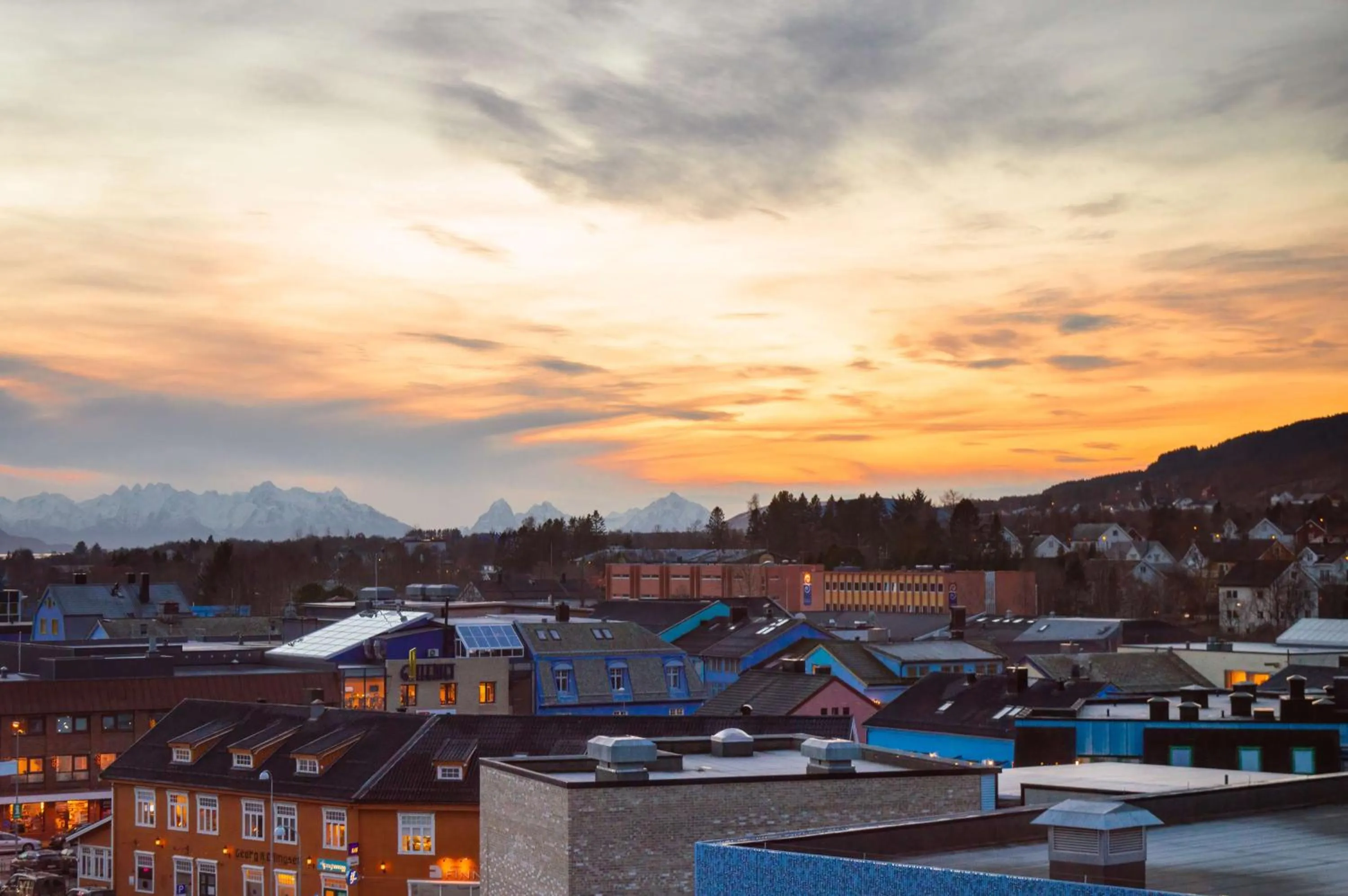 View (from property/room) in Scandic Sortland