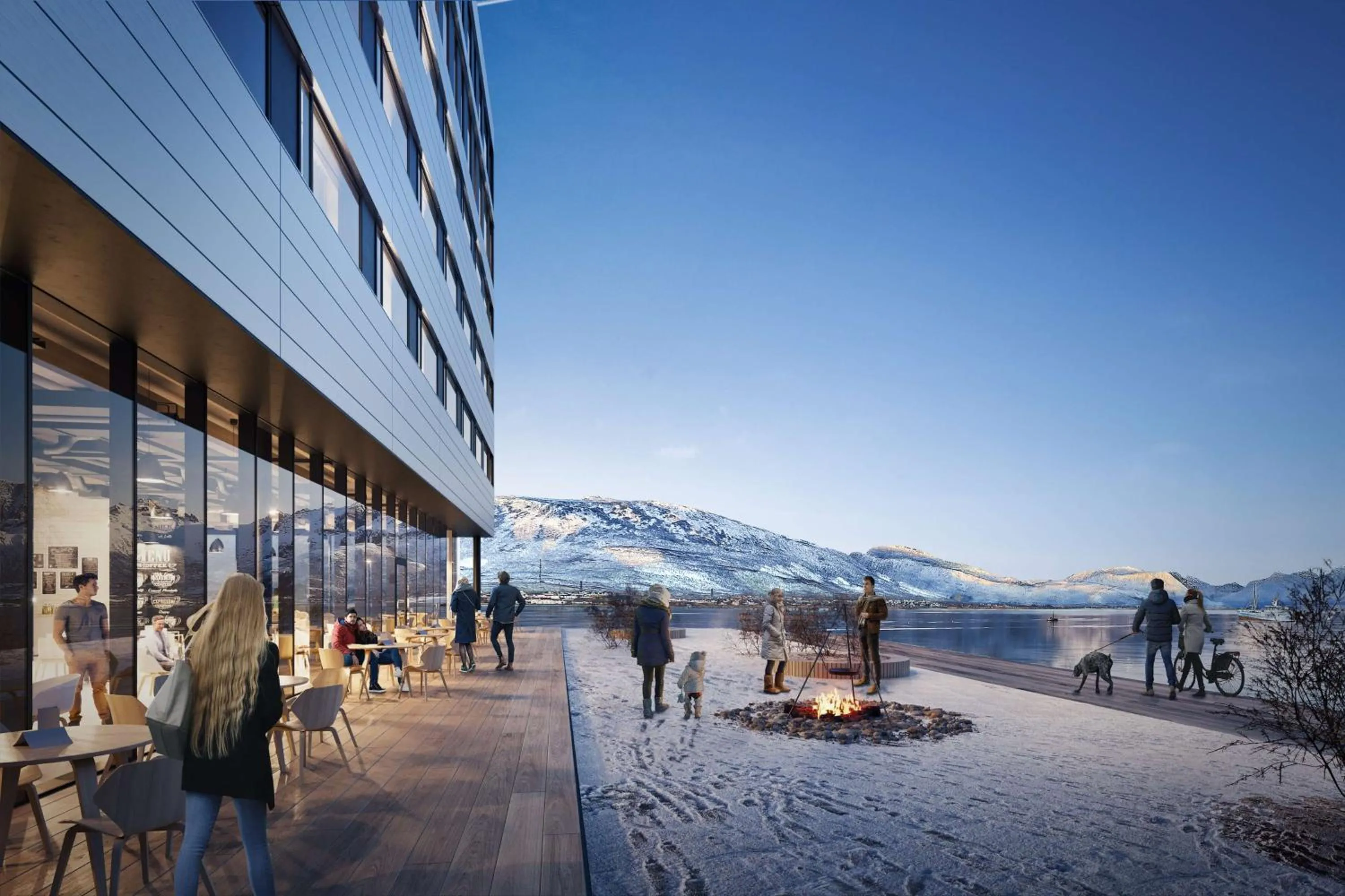 Property building in Scandic Sortland