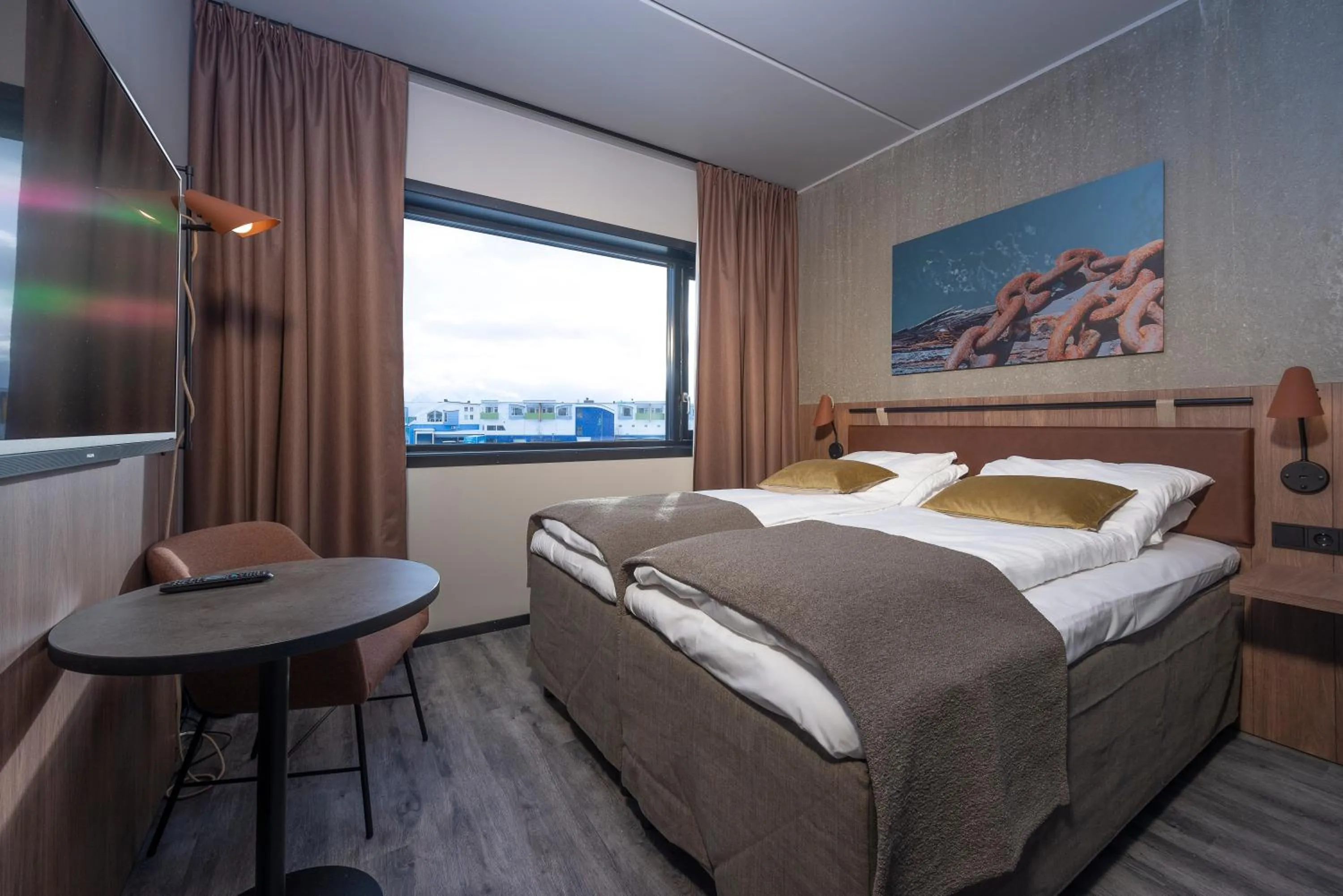 Bed in Scandic Sortland