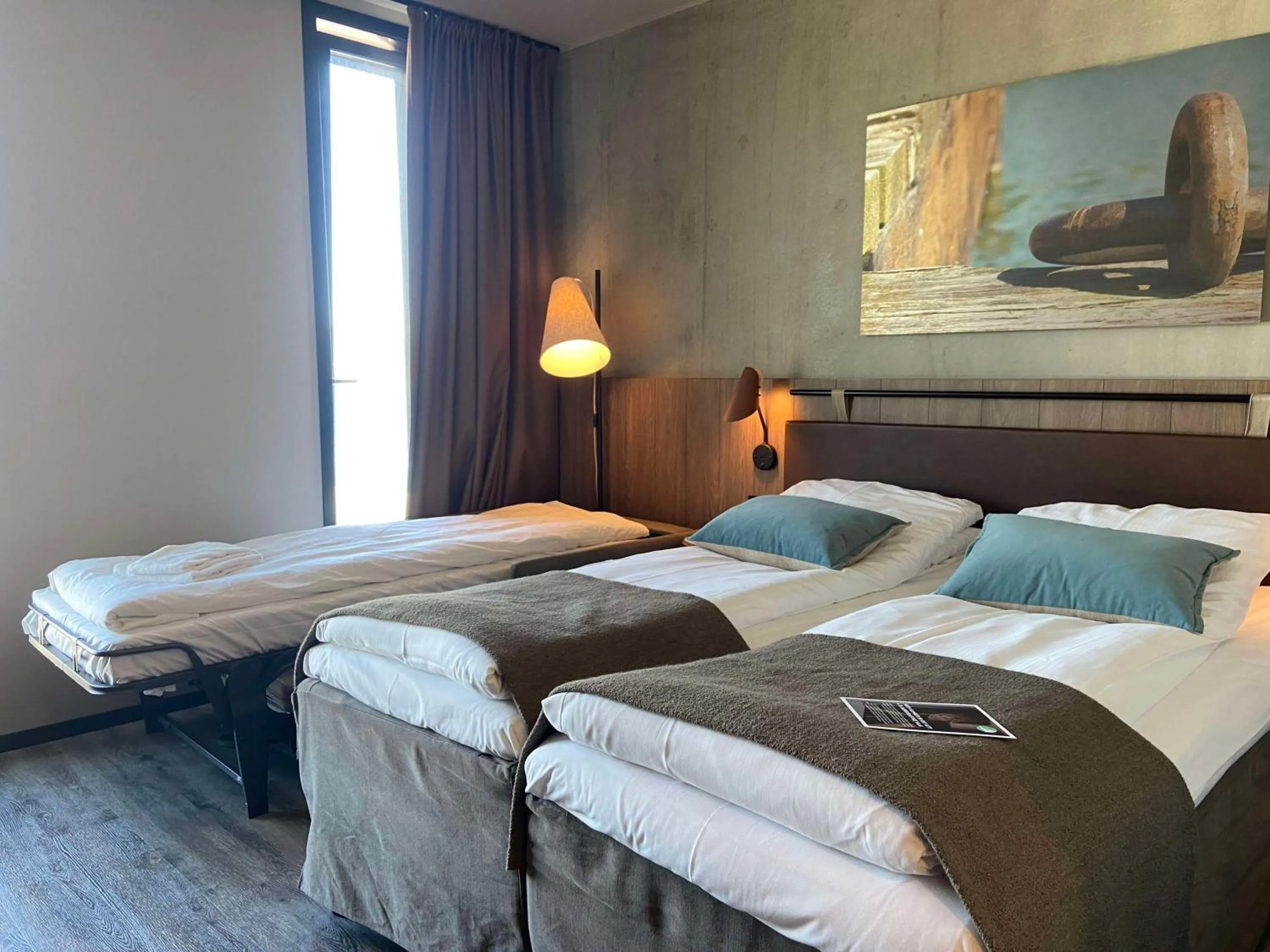 Bedroom, Bed in Scandic Sortland