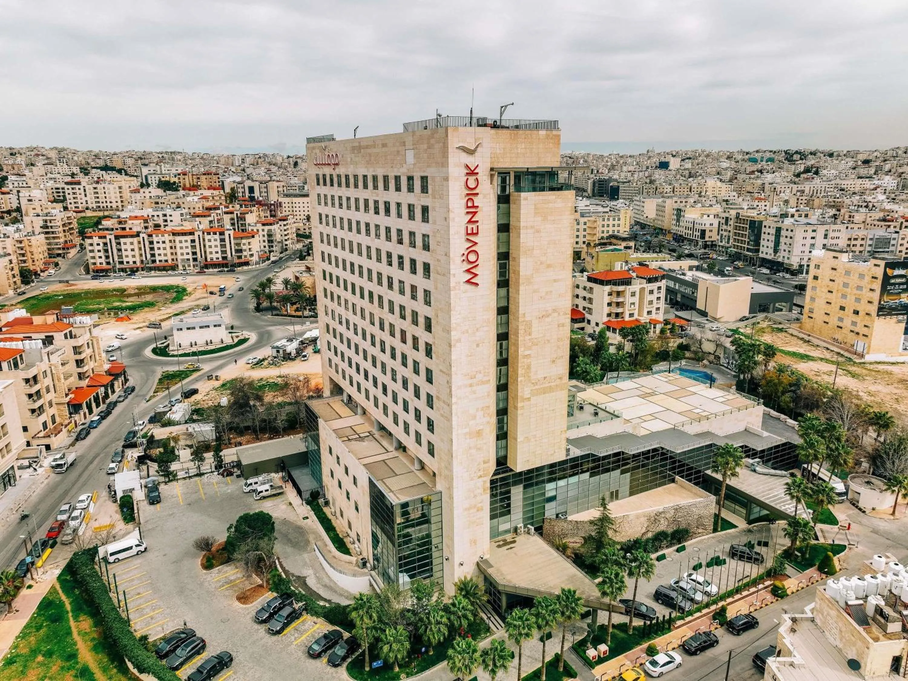 Property building in Mövenpick Hotel Amman