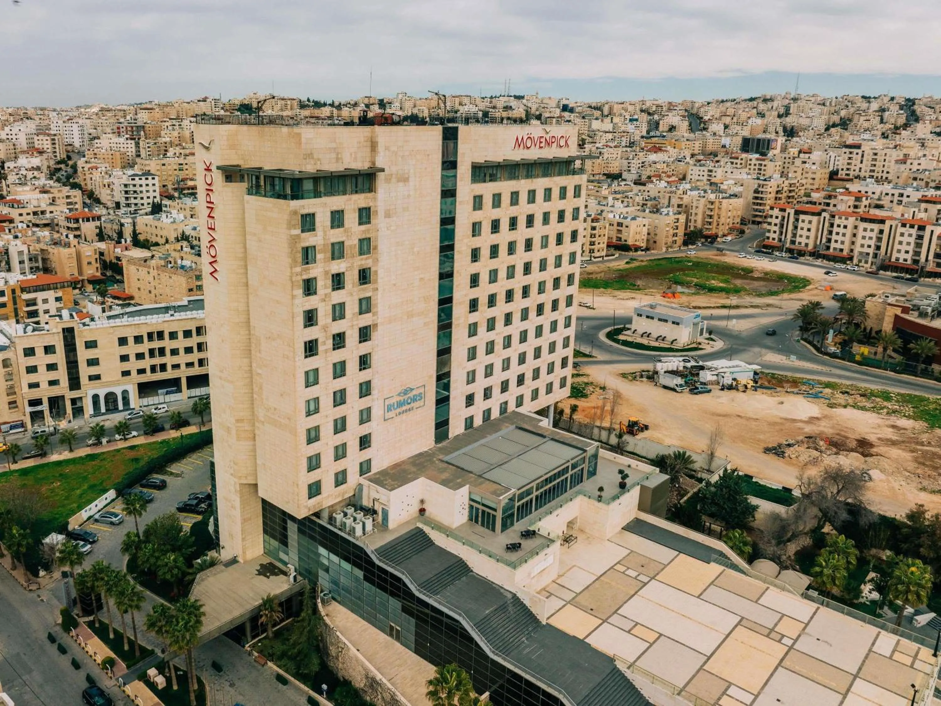 Property building in Mövenpick Hotel Amman