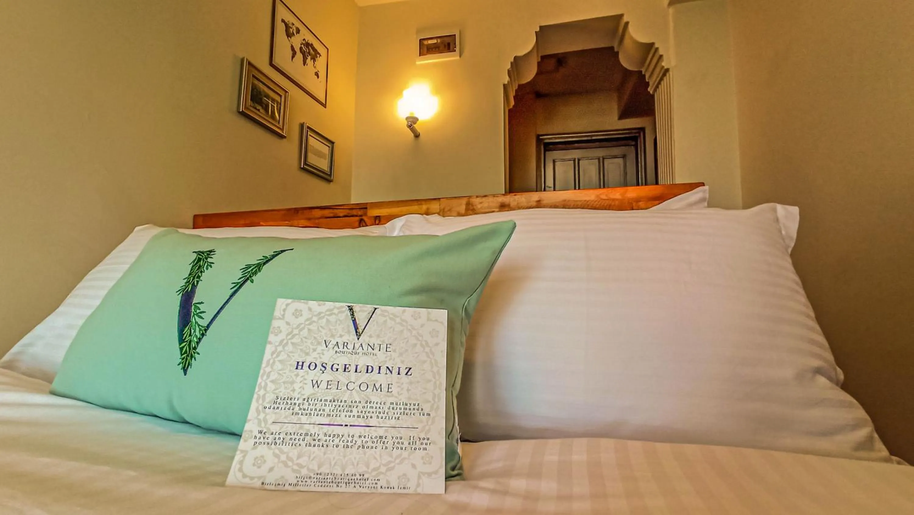Bed in Variante Hotel