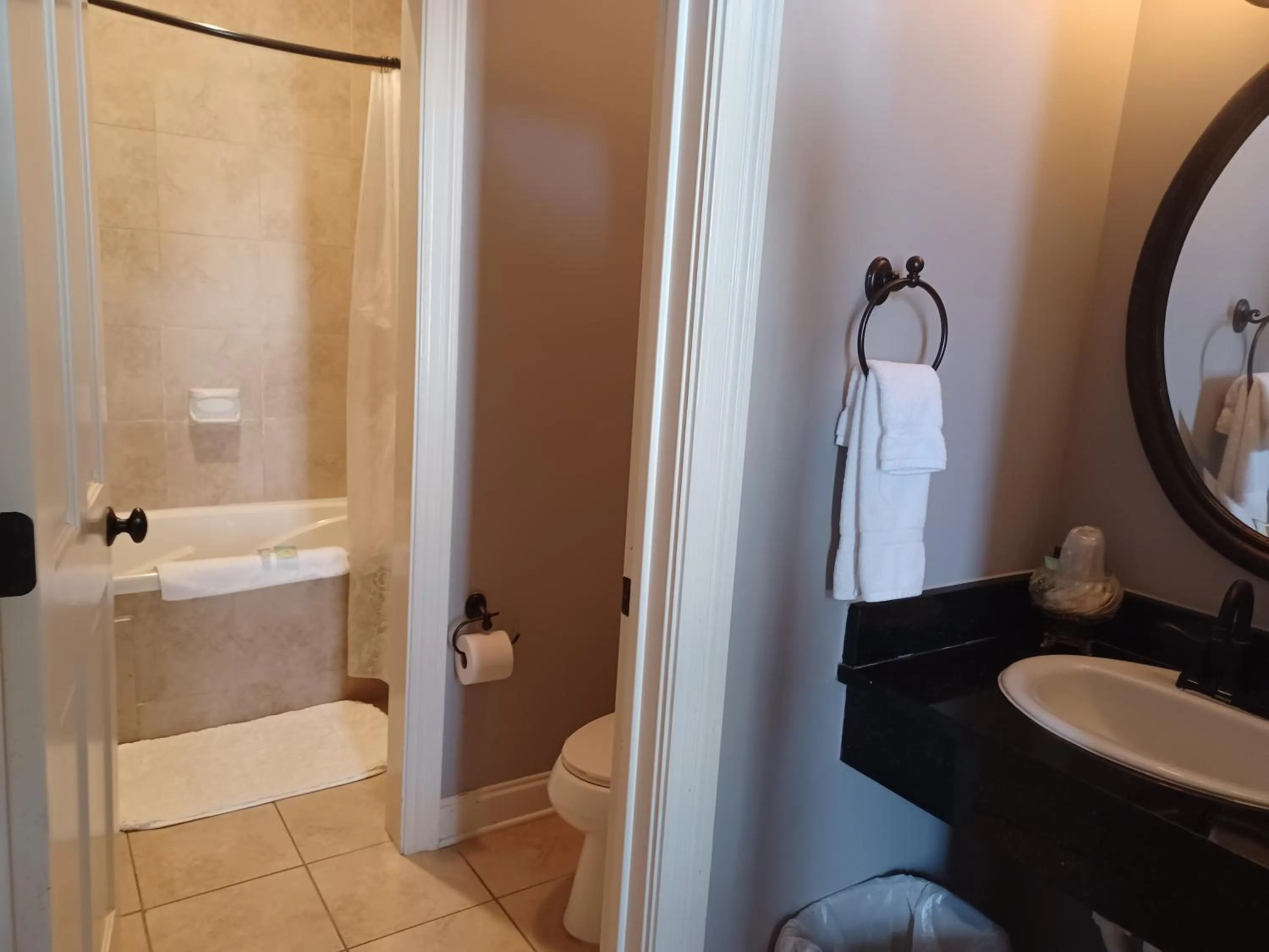 Bathroom in Natchez Manor Bed & Breakfast