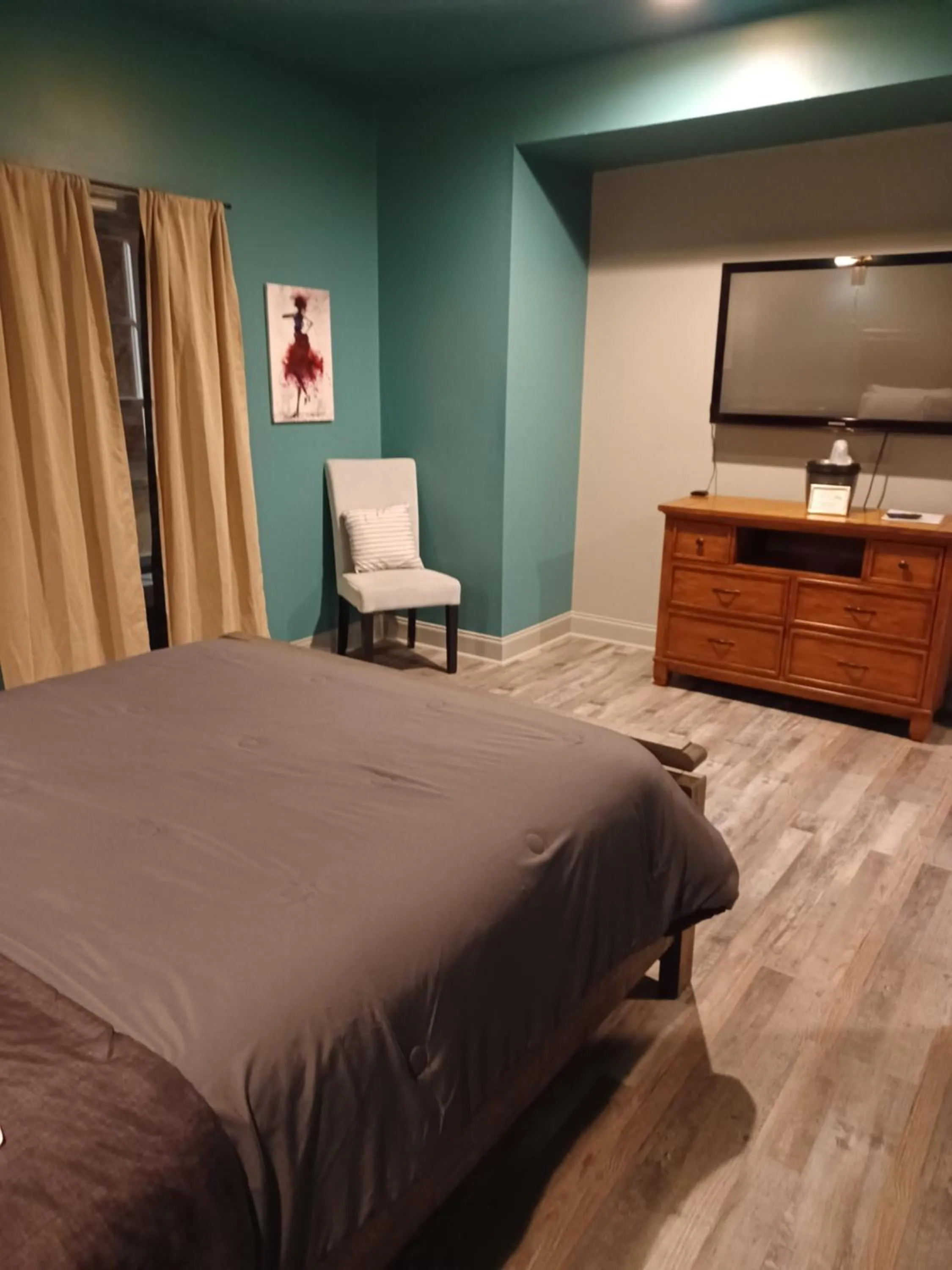 Bed in Natchez Manor Bed & Breakfast