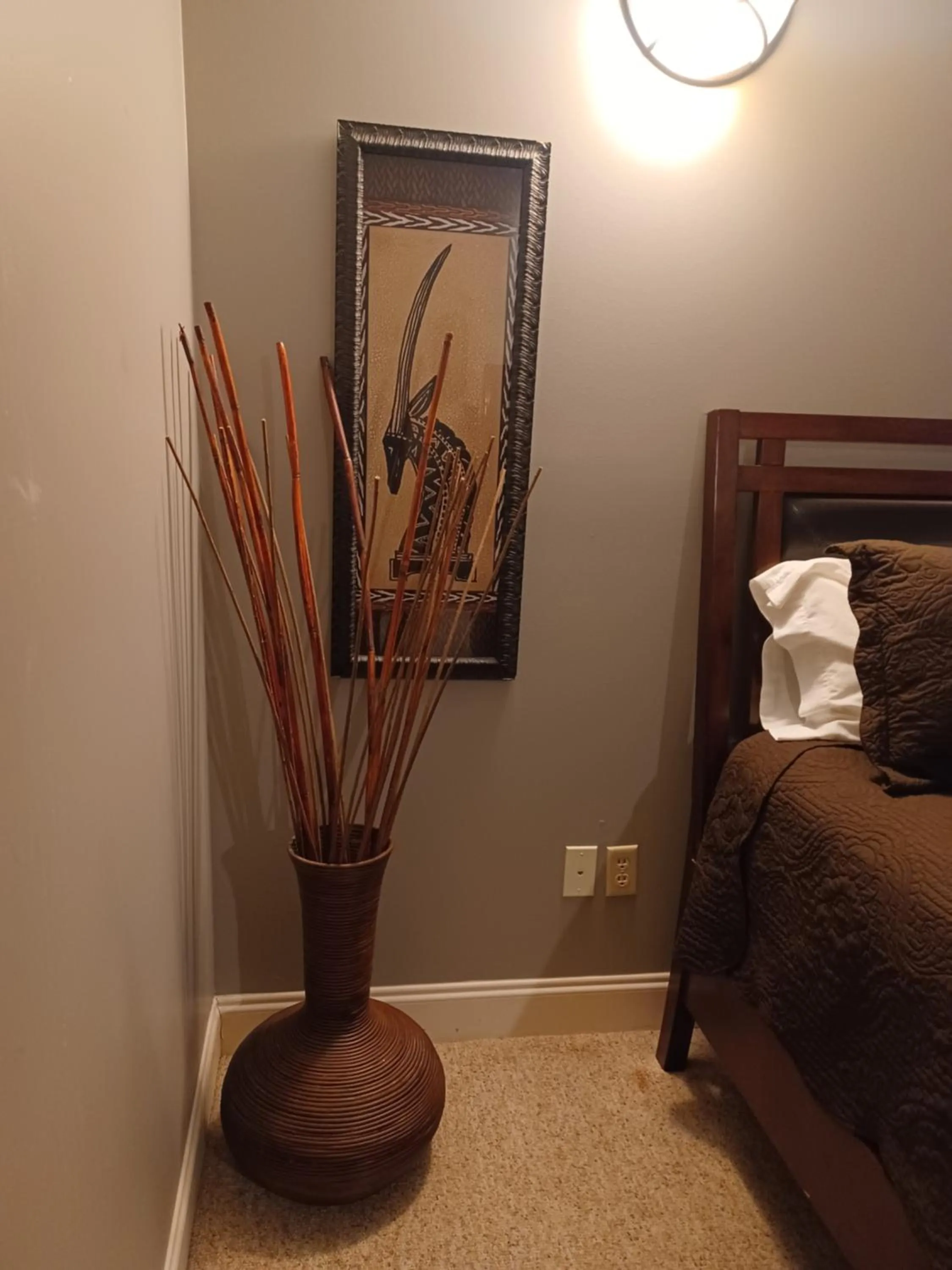 Bed in Natchez Manor Bed & Breakfast