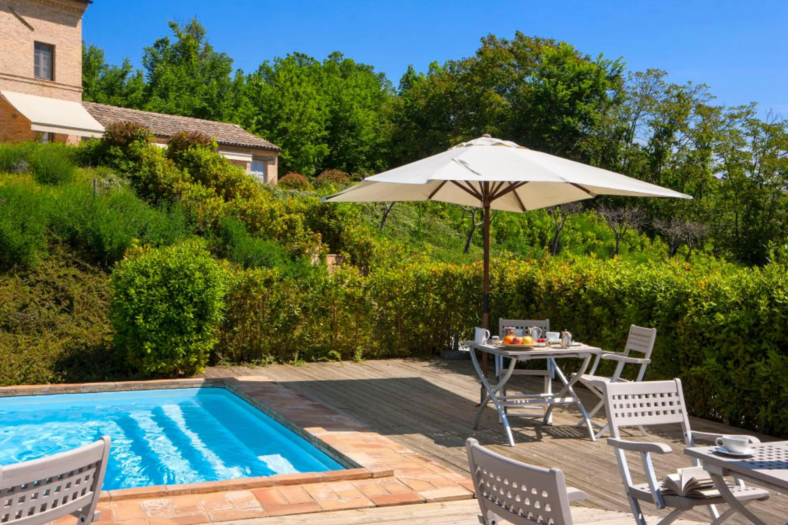 Swimming pool in Casa San Ruffino