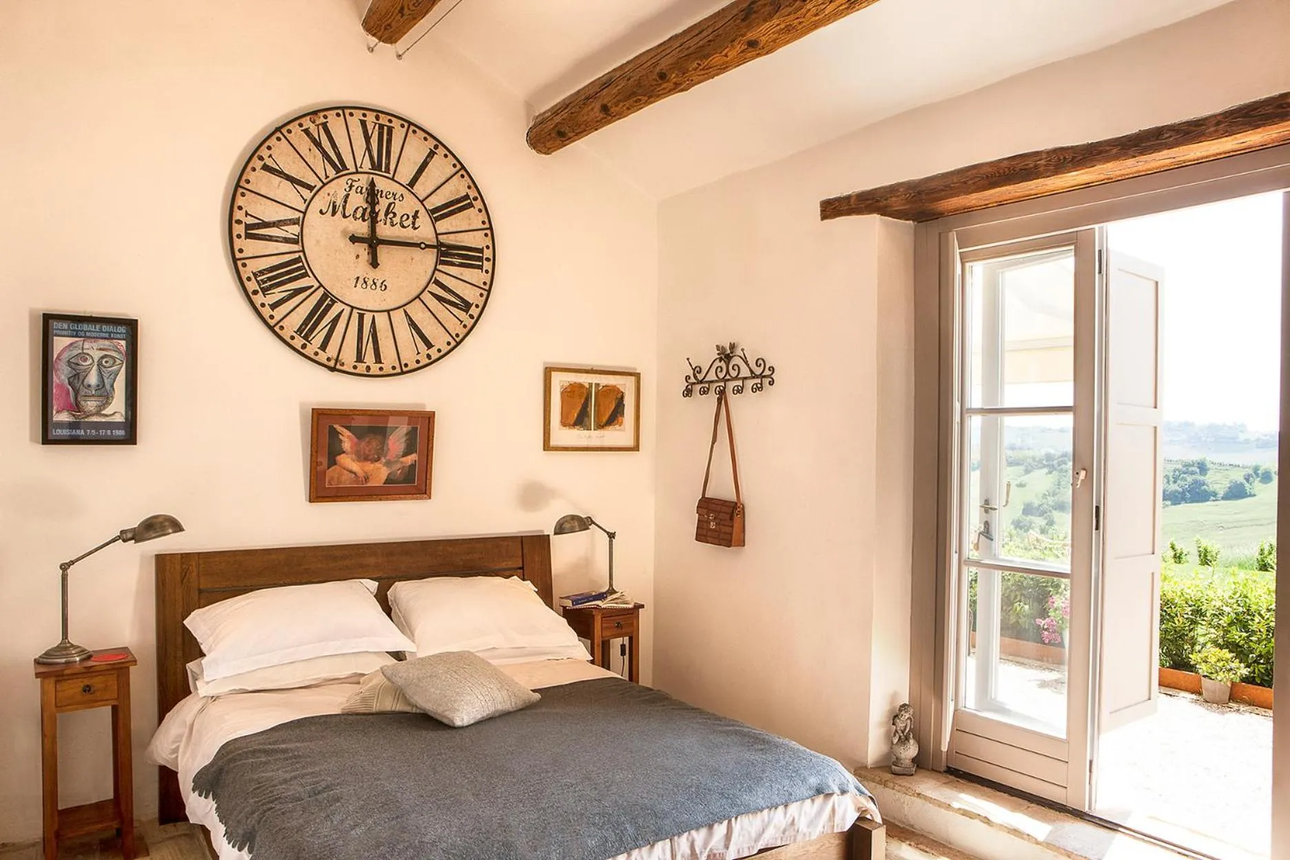 Bedroom, Bed in Casa San Ruffino