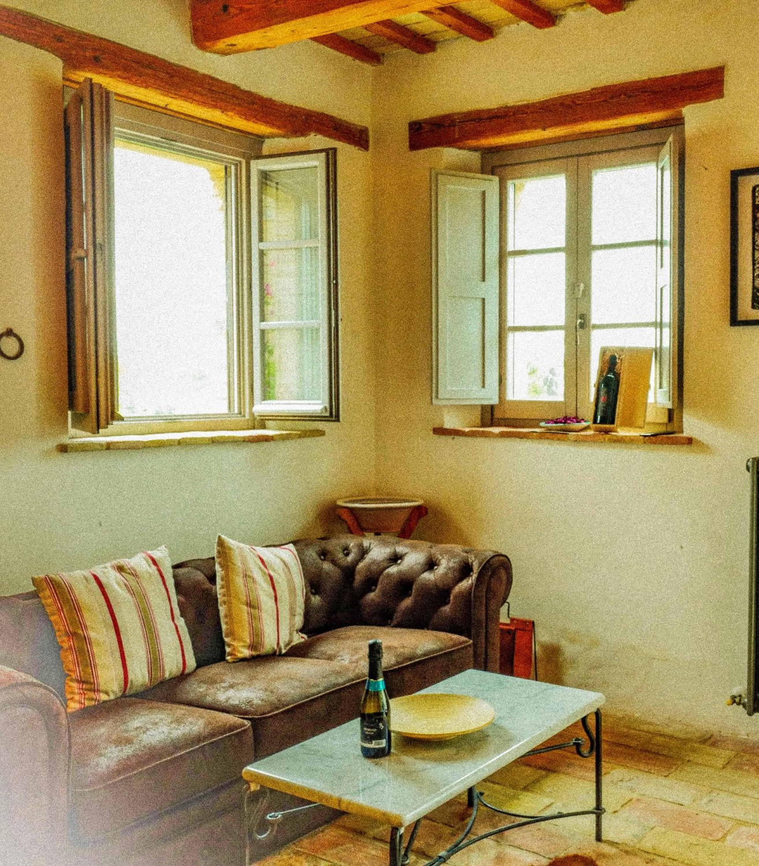 Seating area in Casa San Ruffino