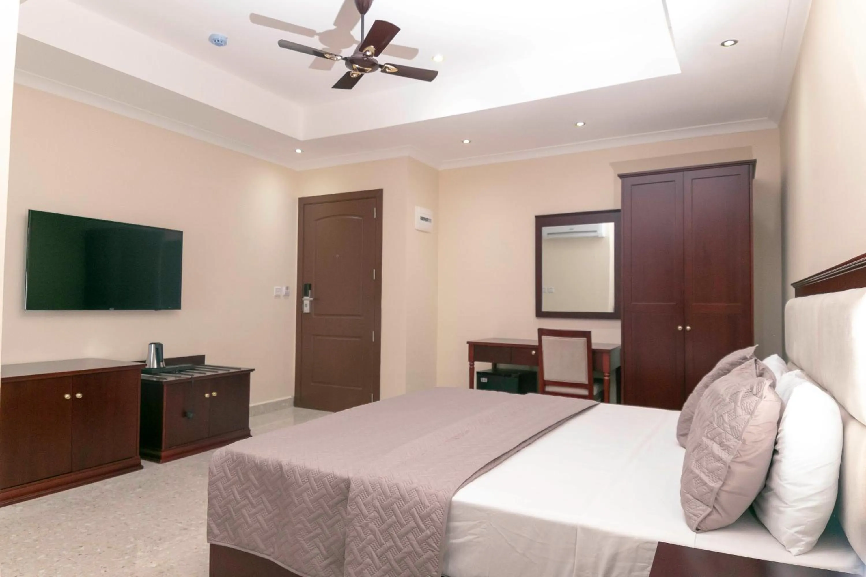 Bed in Monarch Hotel