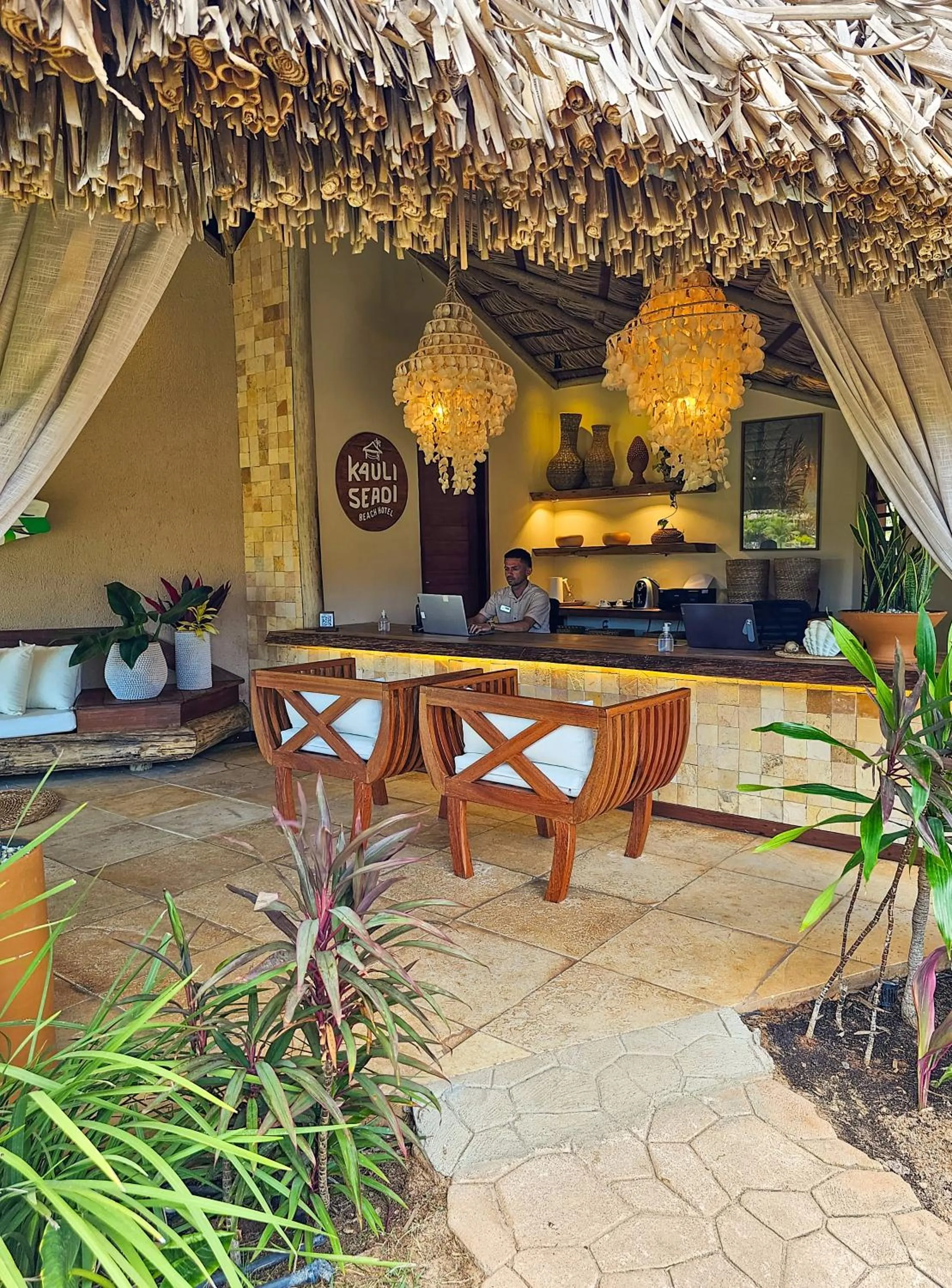 Lobby or reception in Kauli Seadi Beach Hotel