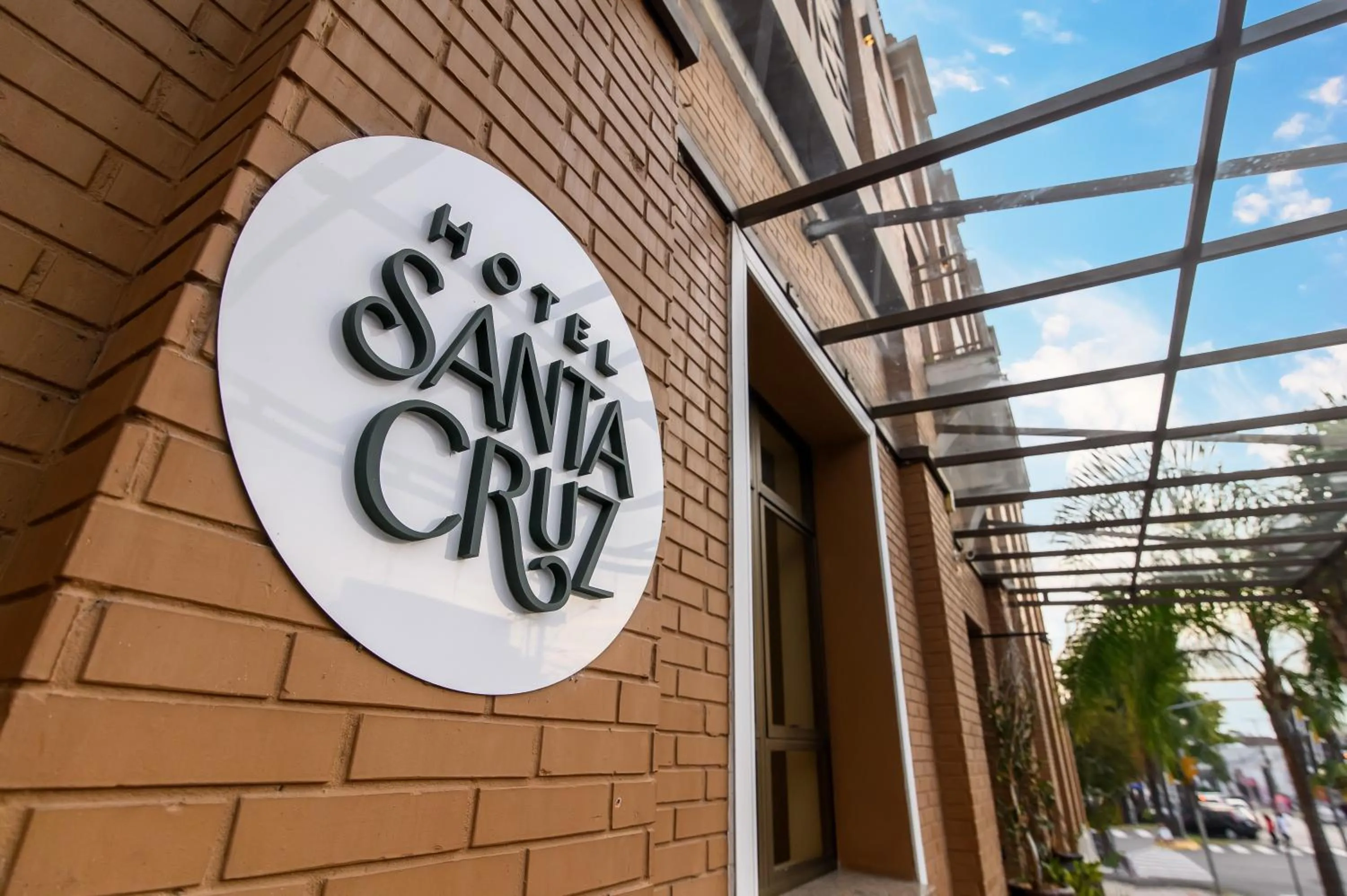 Property logo or sign in Hotel Santa Cruz