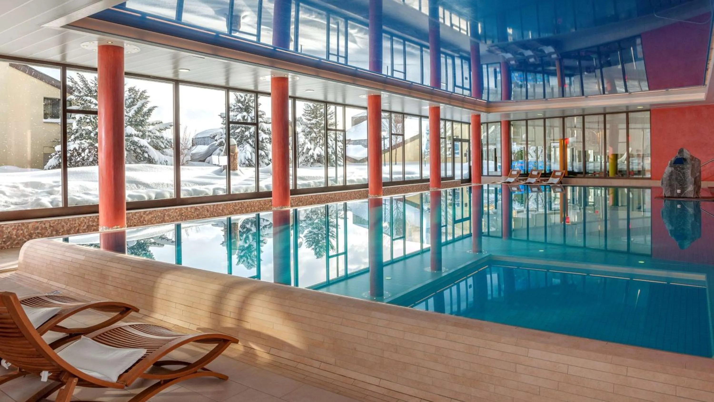 Spa and wellness centre/facilities in Dorint Blüemlisalp Beatenberg/Interlaken