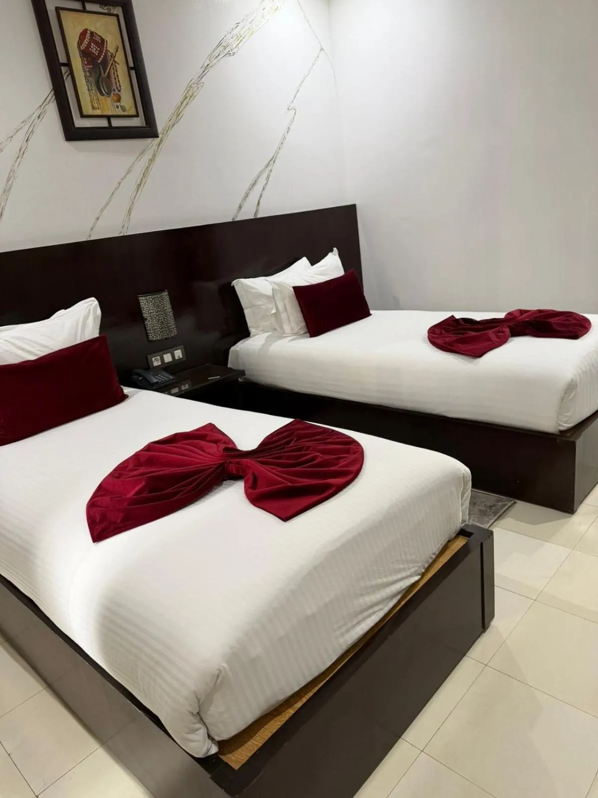 Bed in Hotel La Capitale