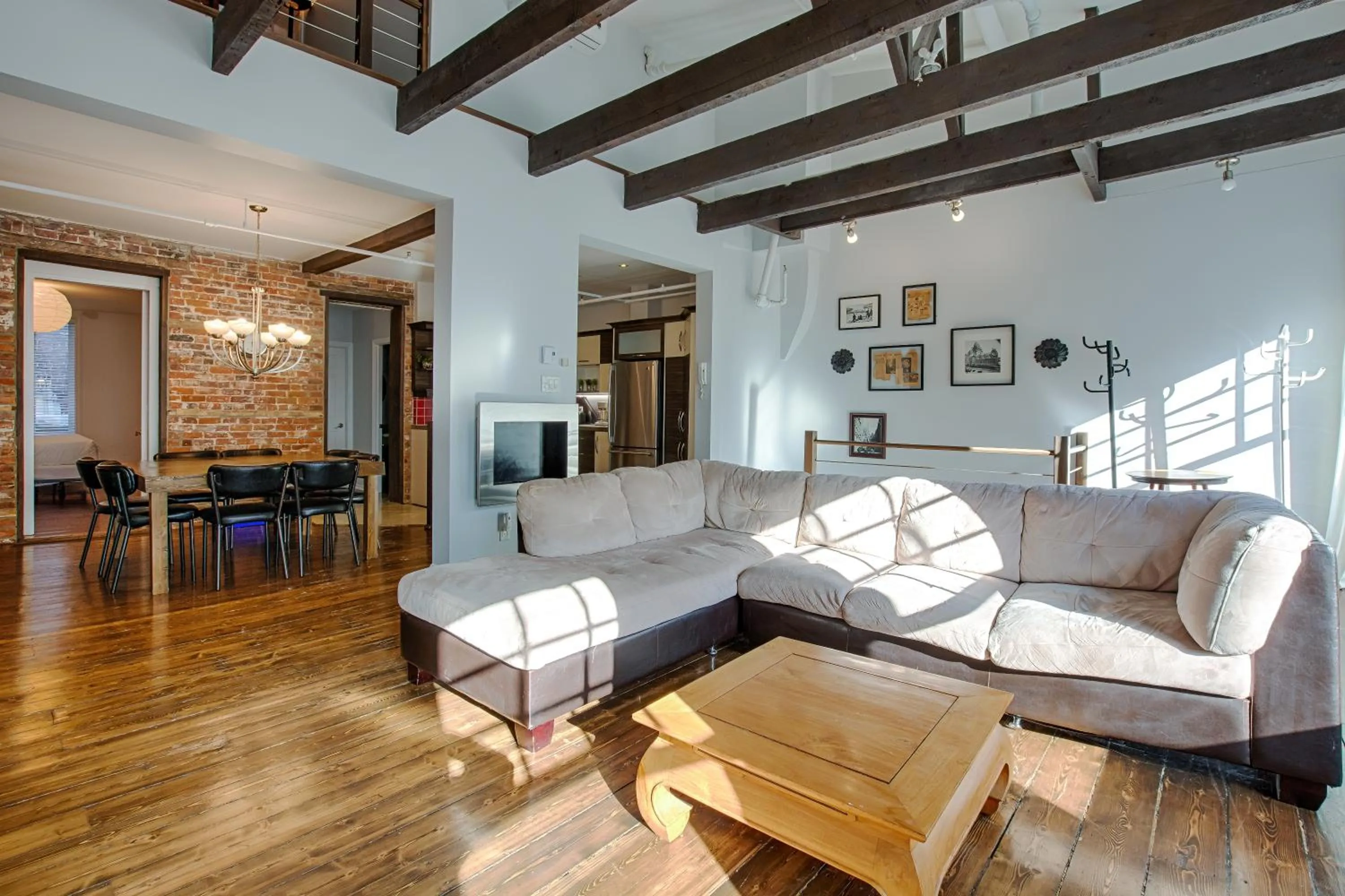 Seating area in Les Lofts St-Jo - Par Les Lofts Vieux-Québec