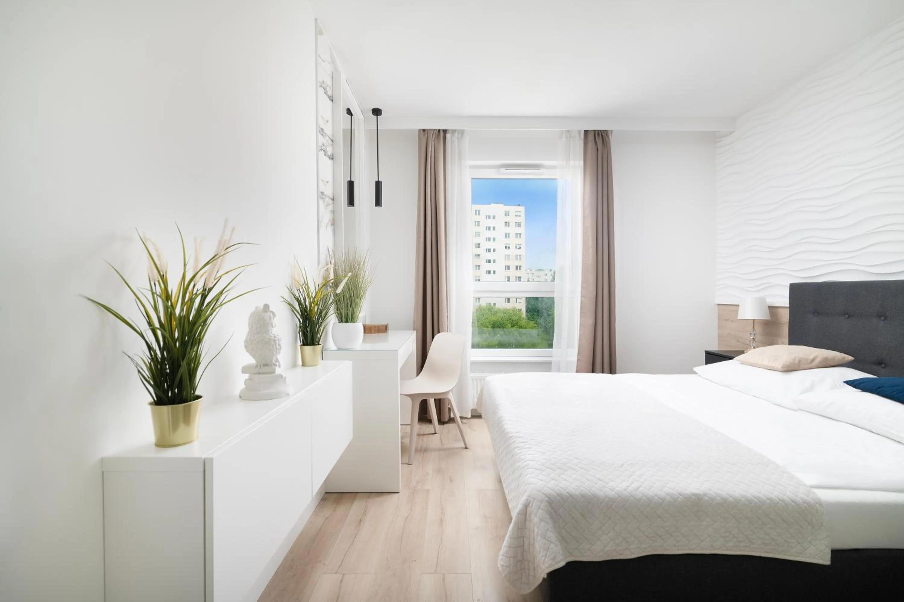 Bed in EASY RENT Apartments - Kompozytorów Polskich