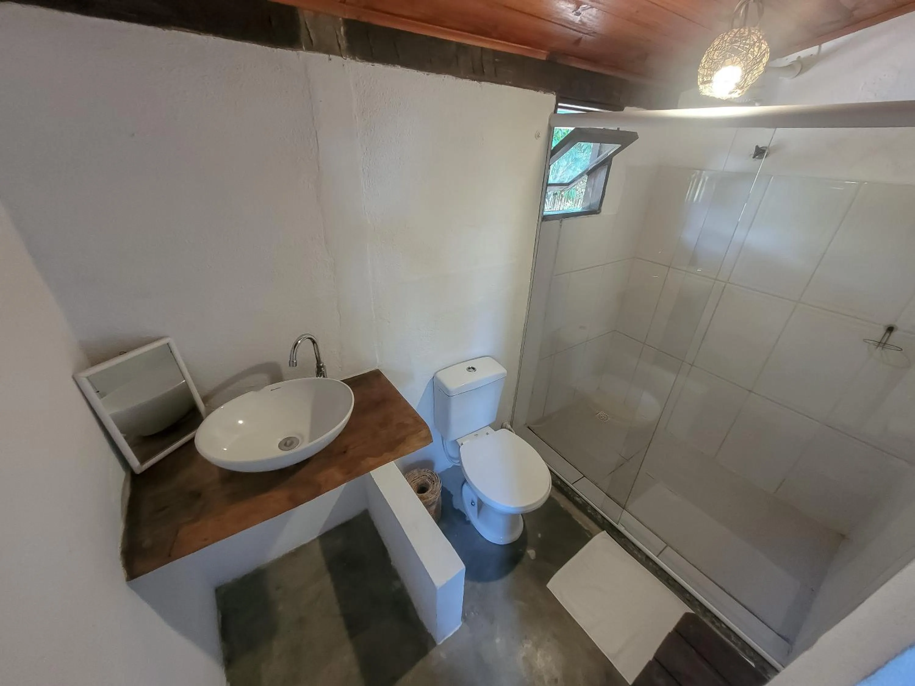 Shower in Pousada Raiz Forte