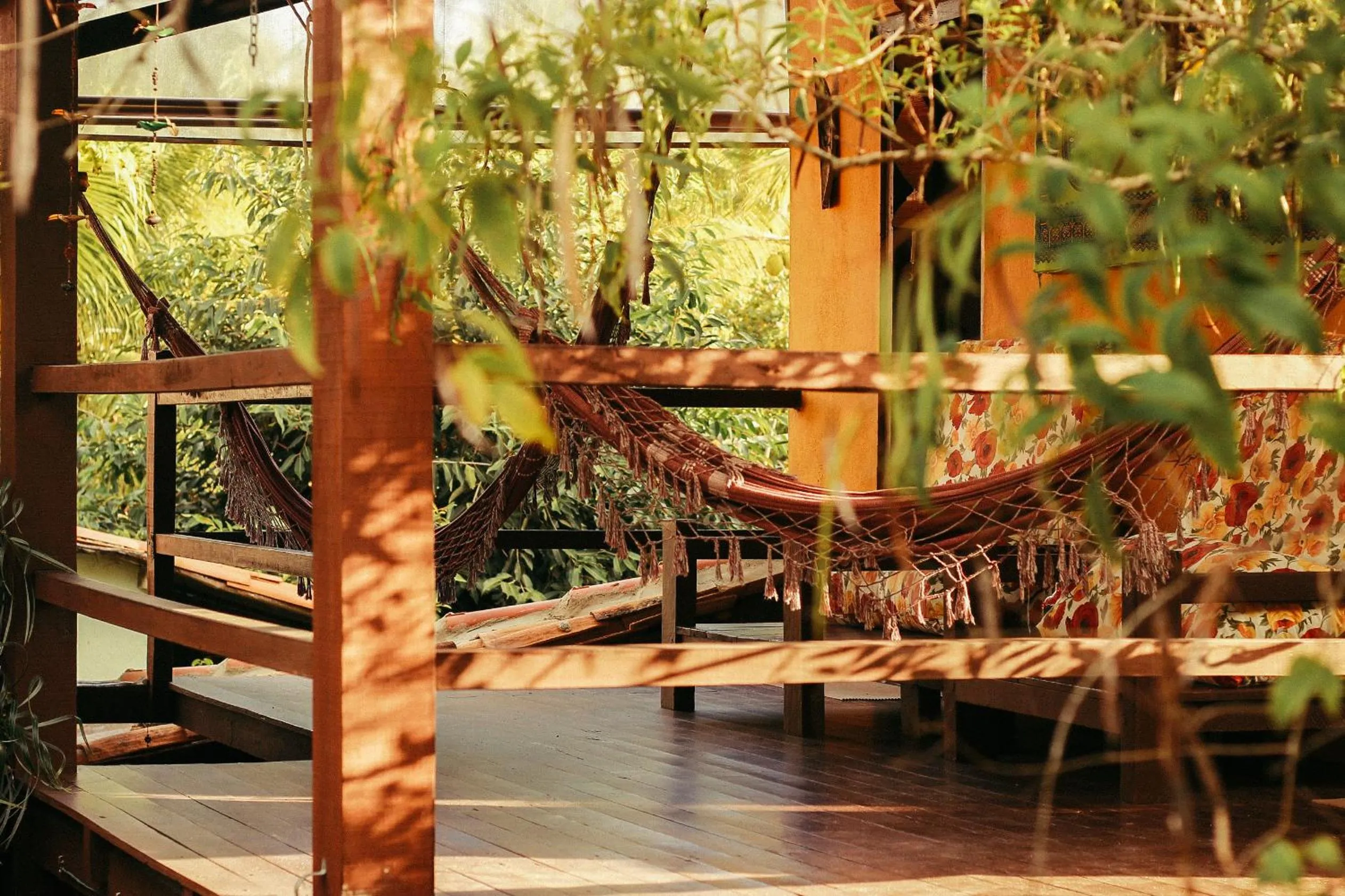 Patio in Pousada Raiz Forte