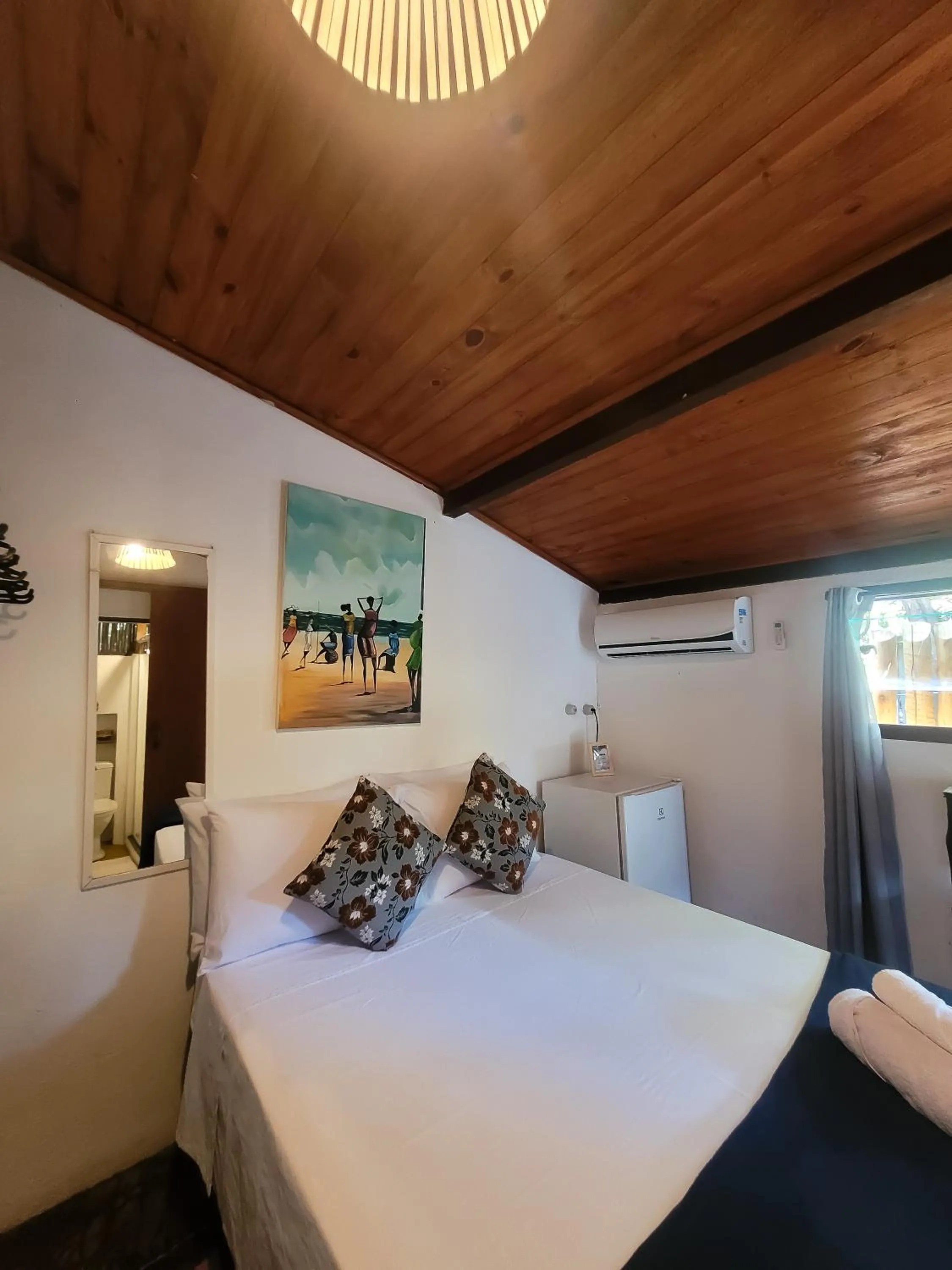 Bed in Pousada Raiz Forte