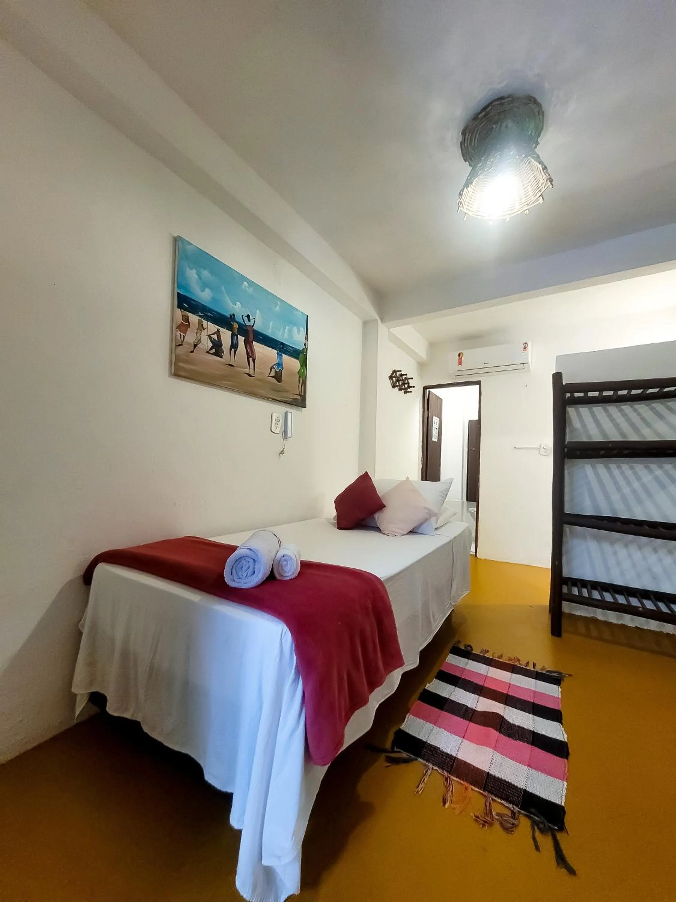 Bed in Pousada Raiz Forte