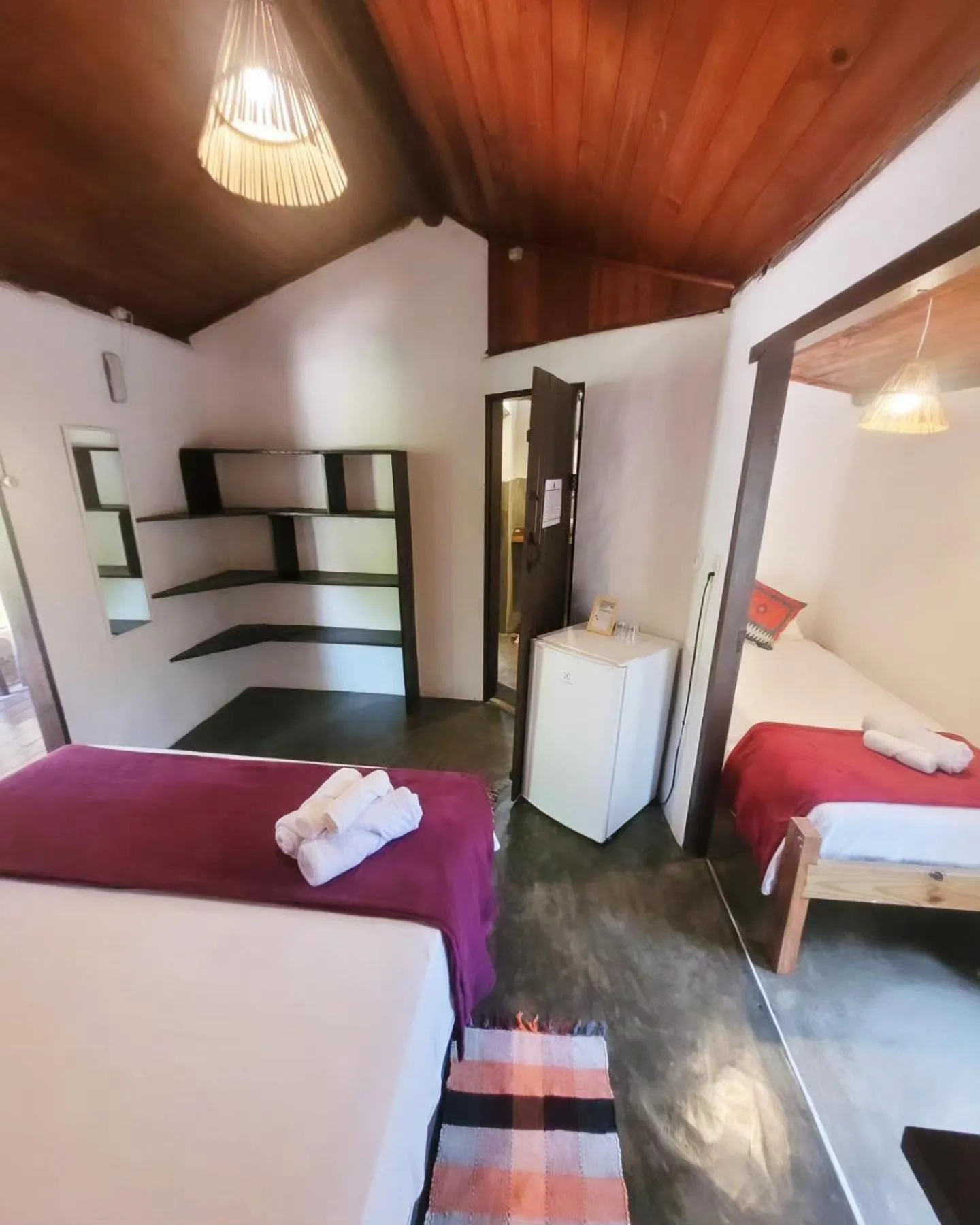 Bed in Pousada Raiz Forte