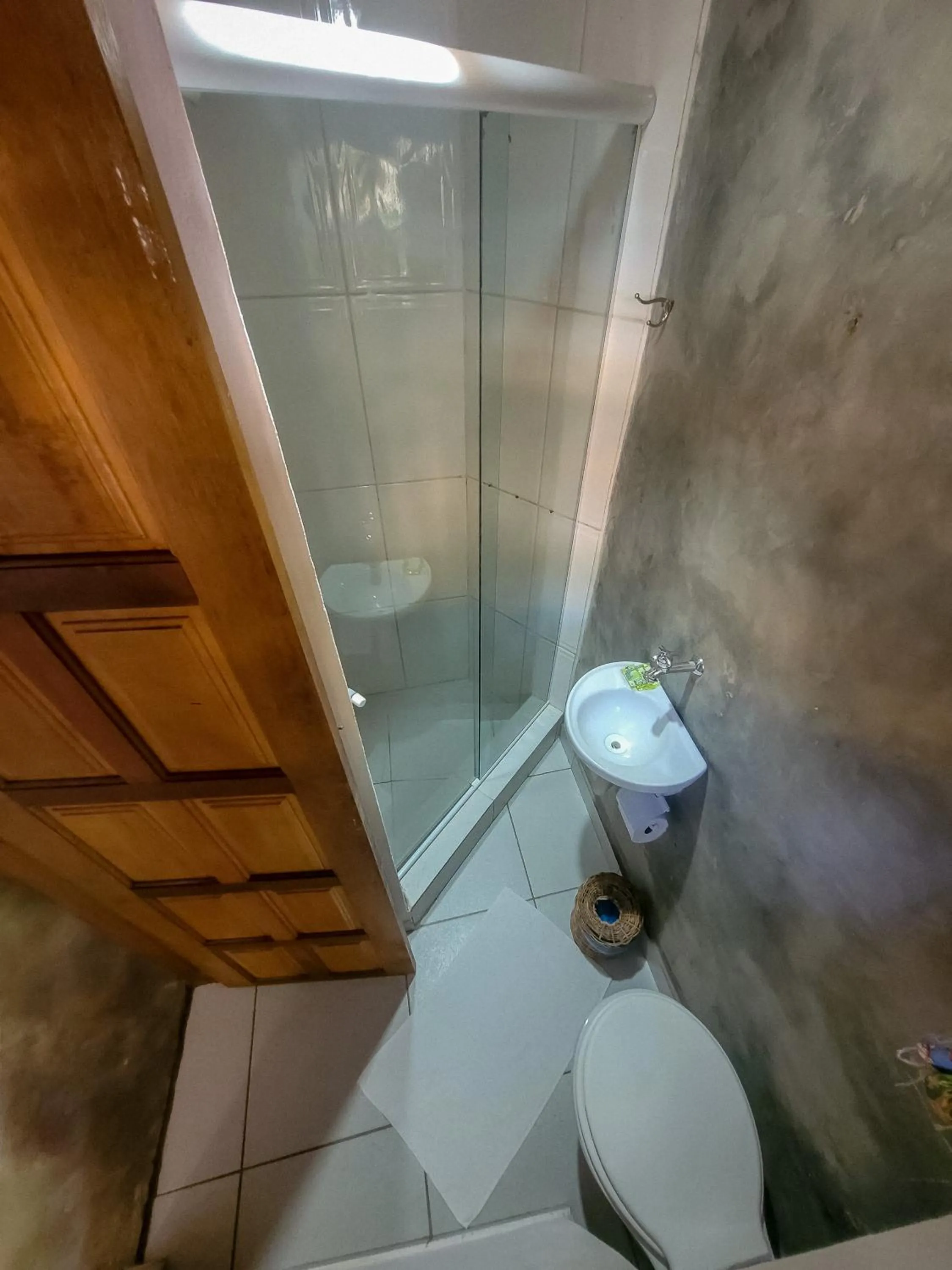 Shower in Pousada Raiz Forte