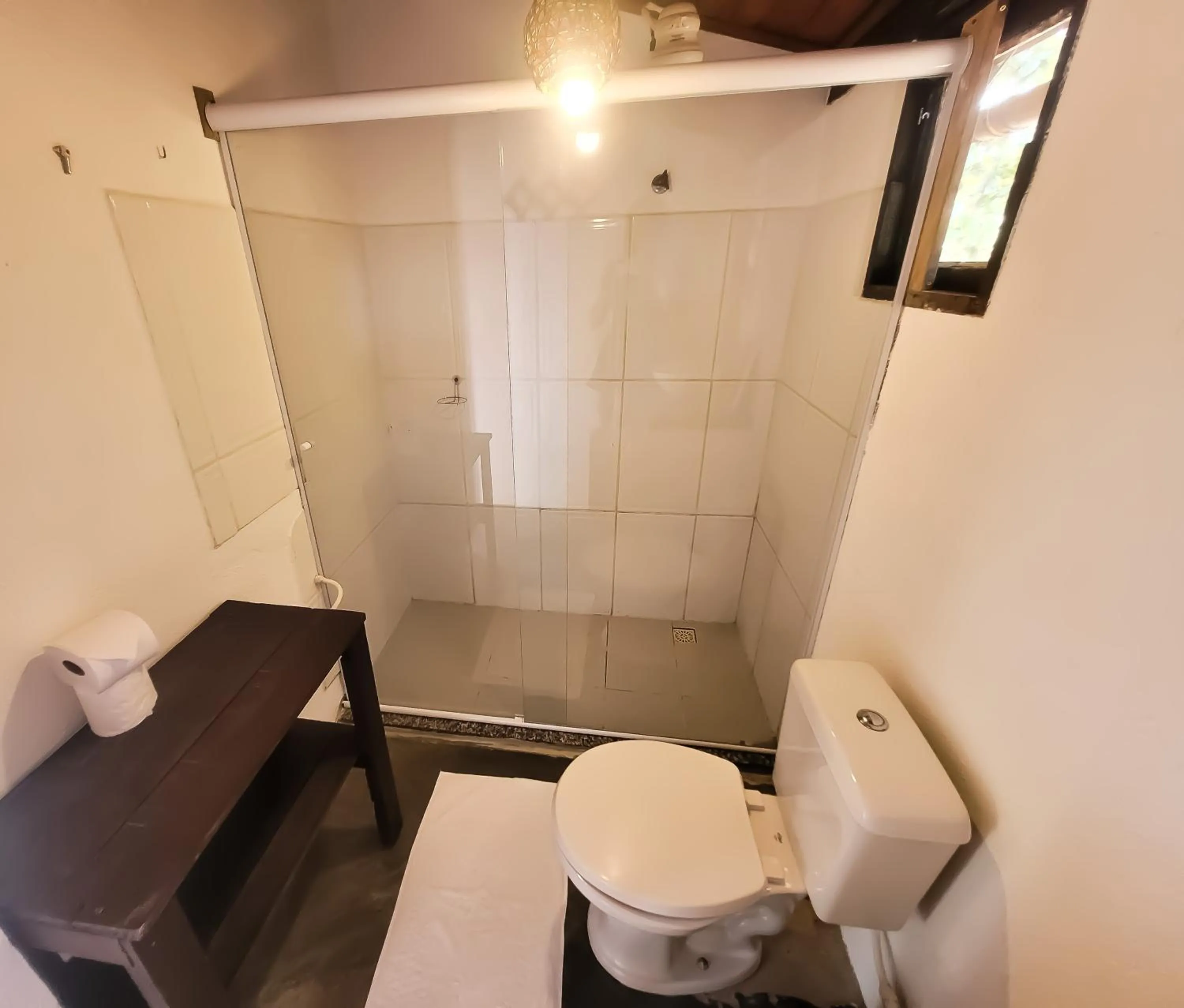 Shower in Pousada Raiz Forte