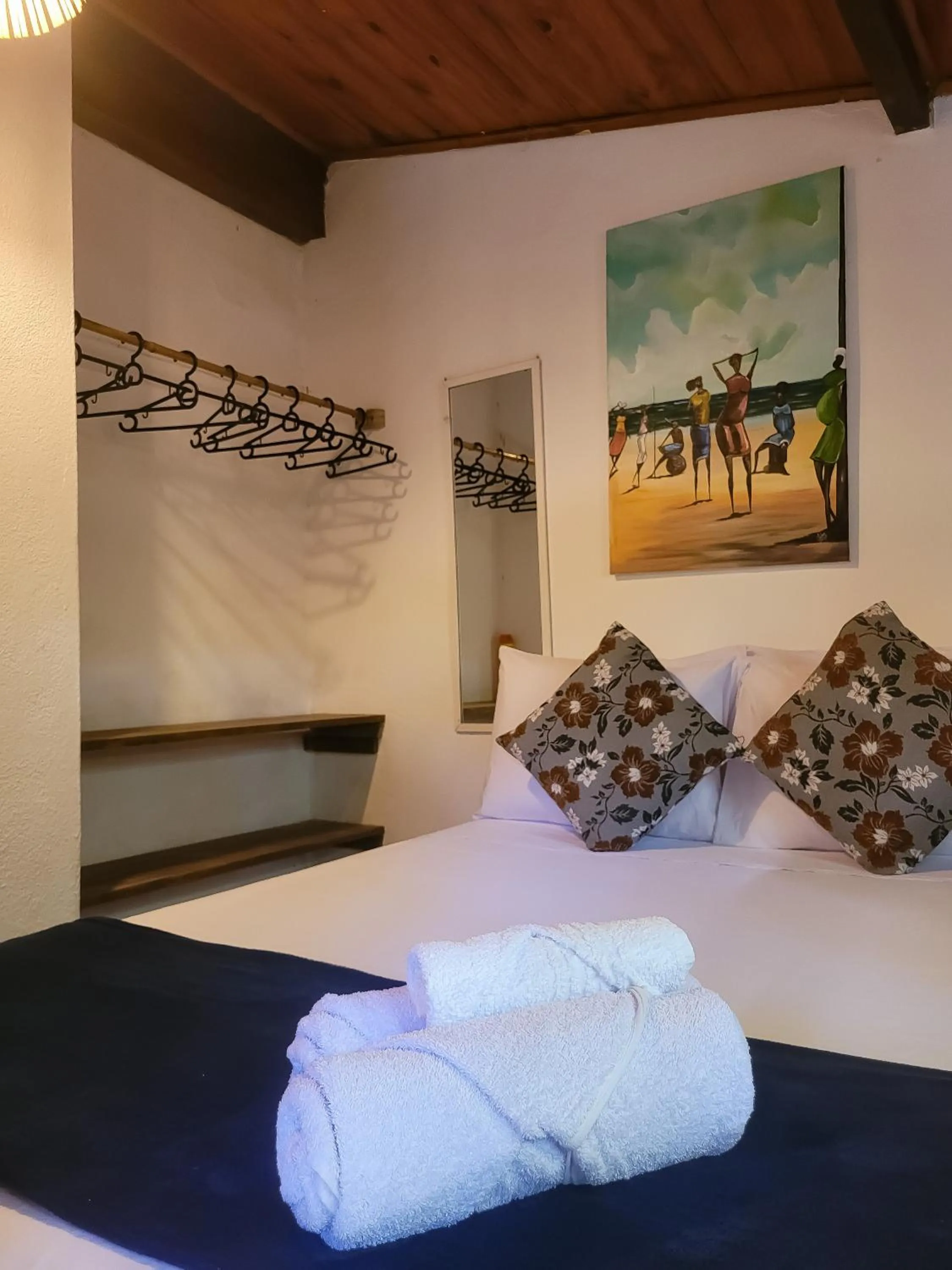 Bed in Pousada Raiz Forte