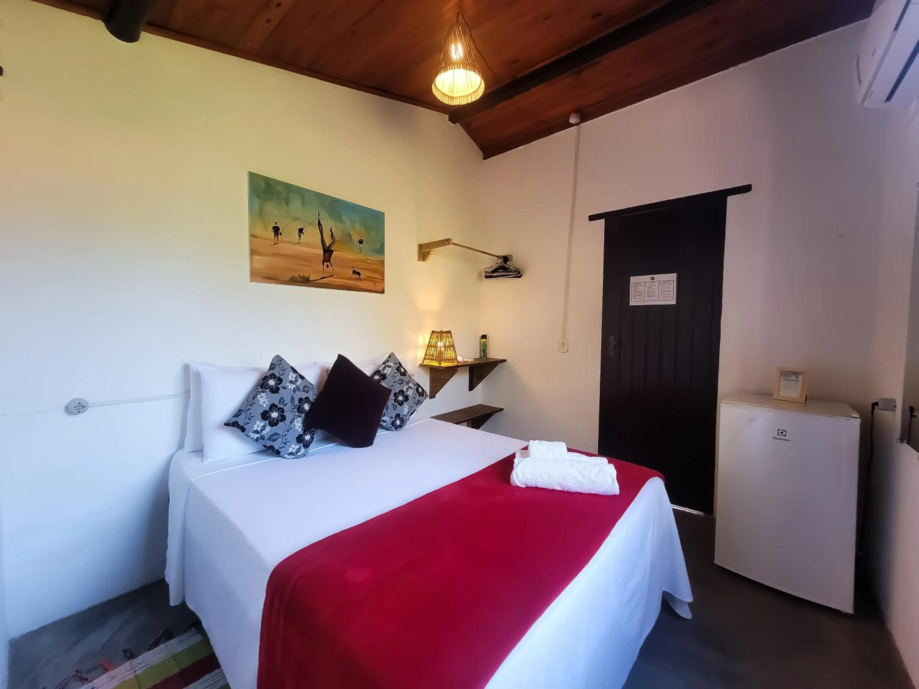 Bed in Pousada Raiz Forte