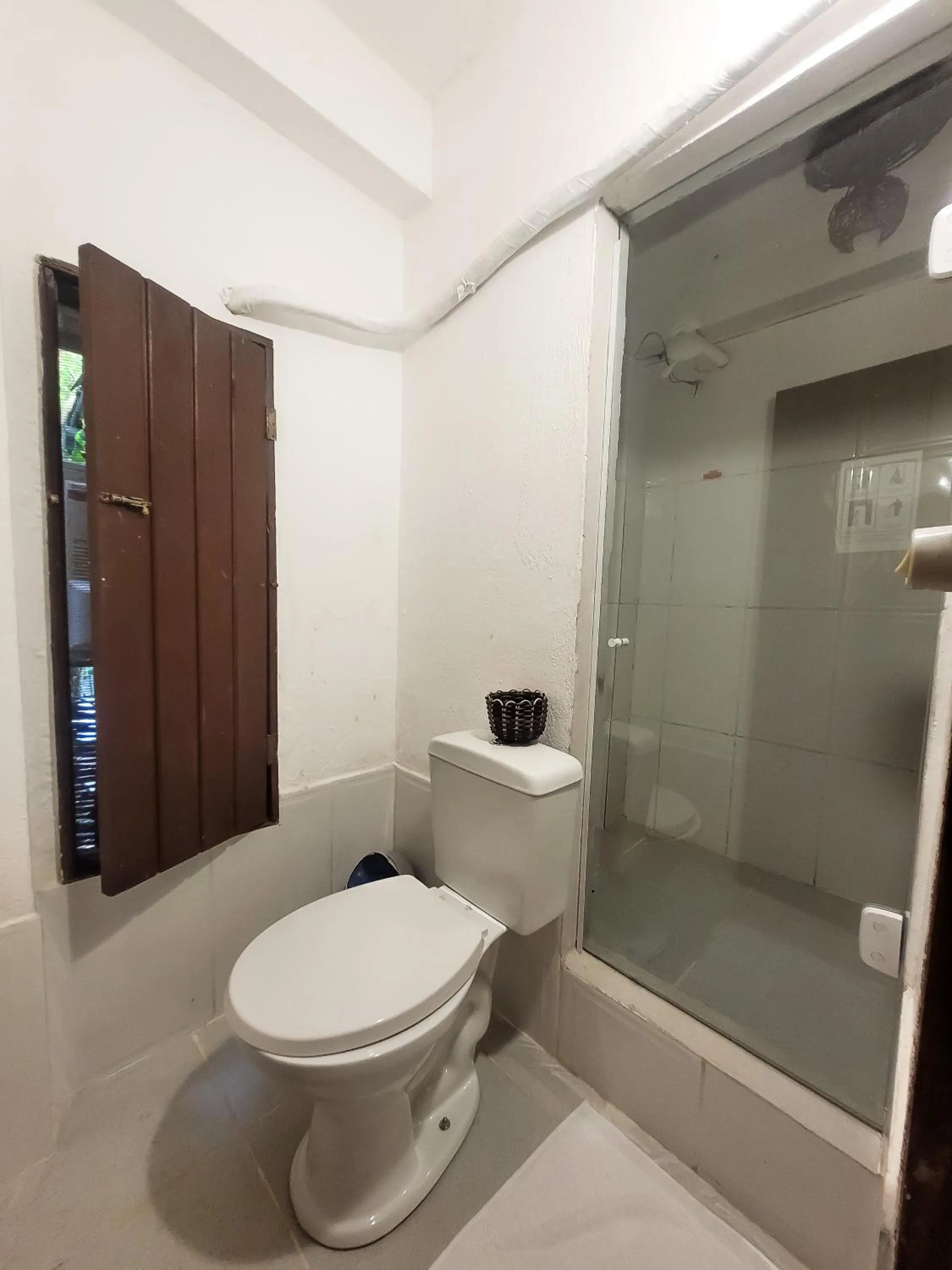 Shower in Pousada Raiz Forte