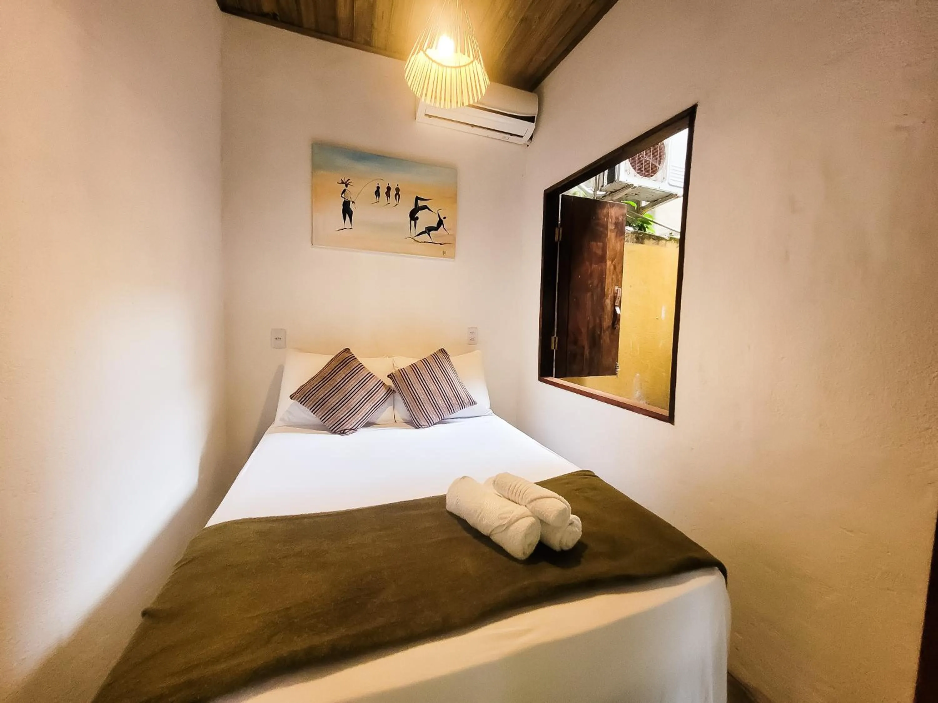 Bed in Pousada Raiz Forte