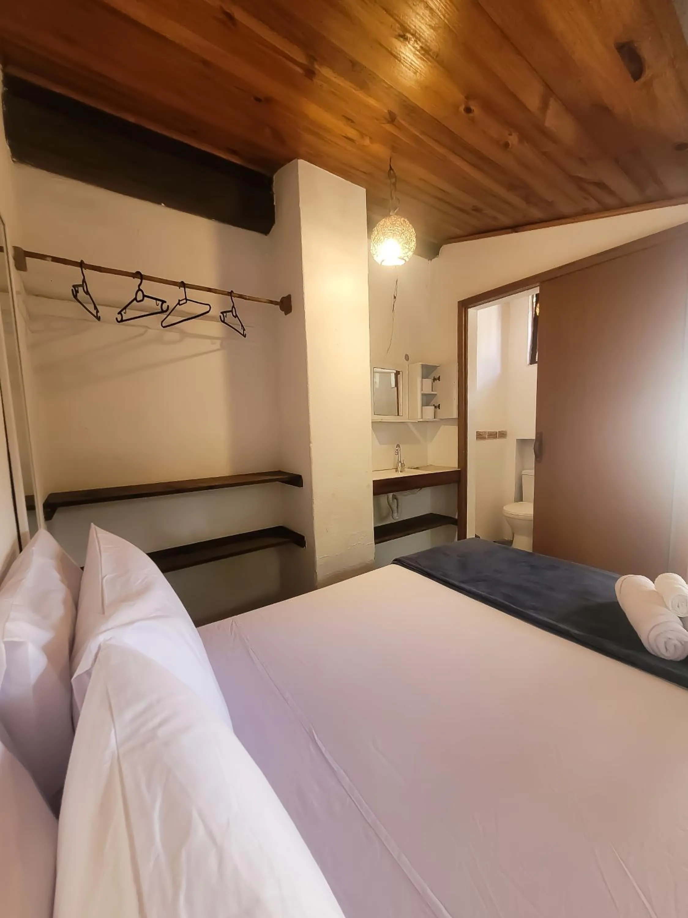 Bed in Pousada Raiz Forte