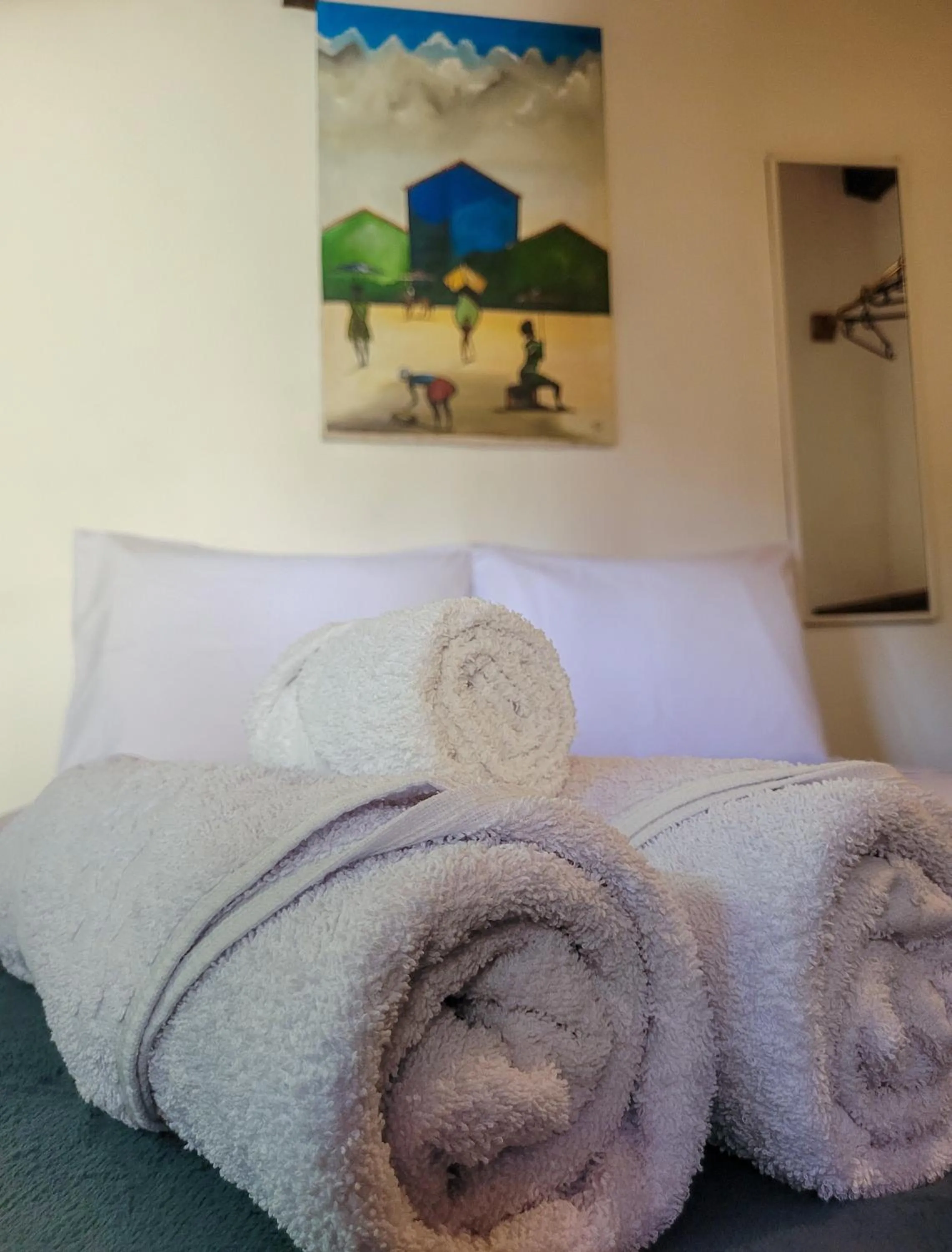 Bed in Pousada Raiz Forte