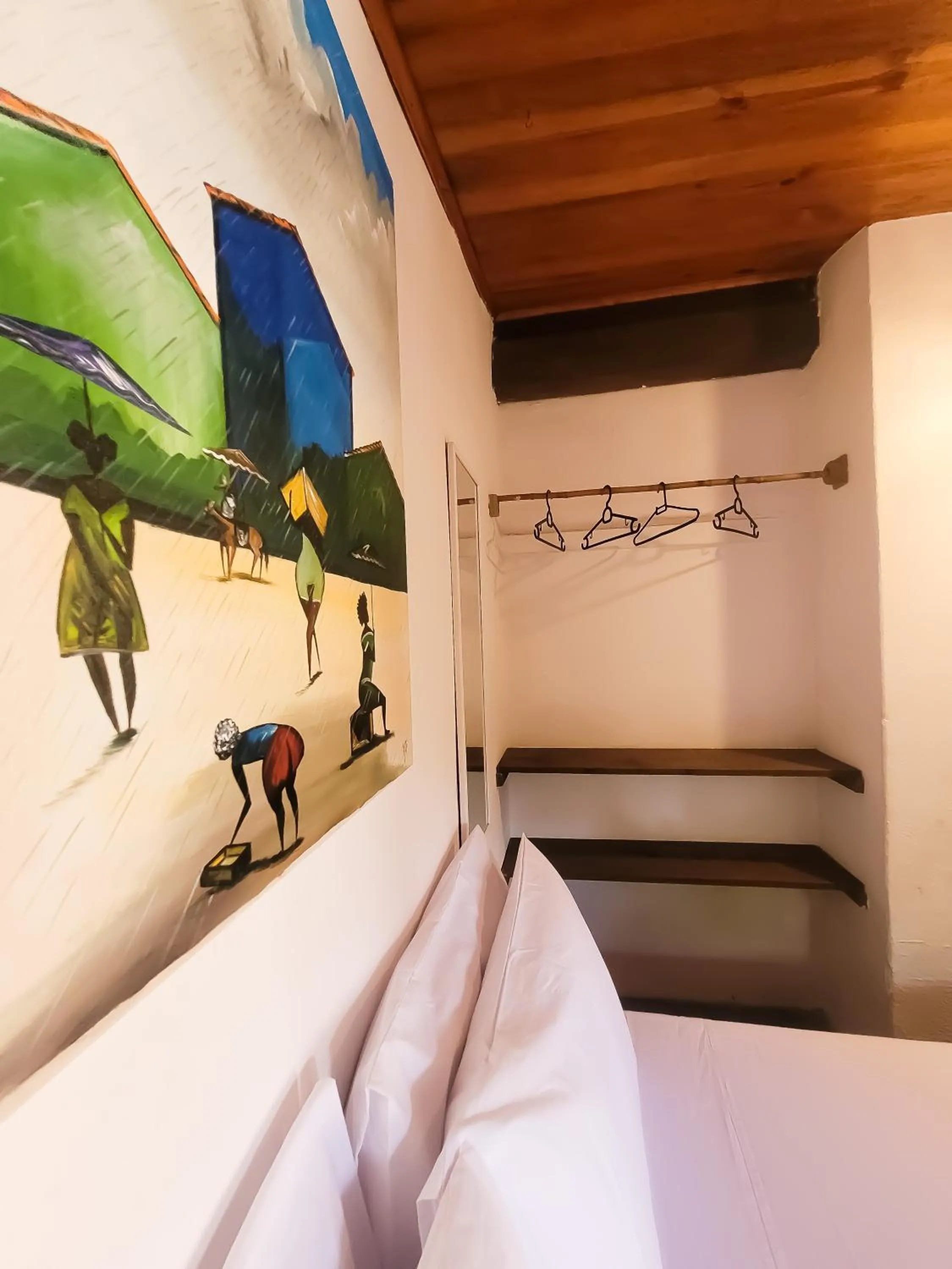 Bed in Pousada Raiz Forte