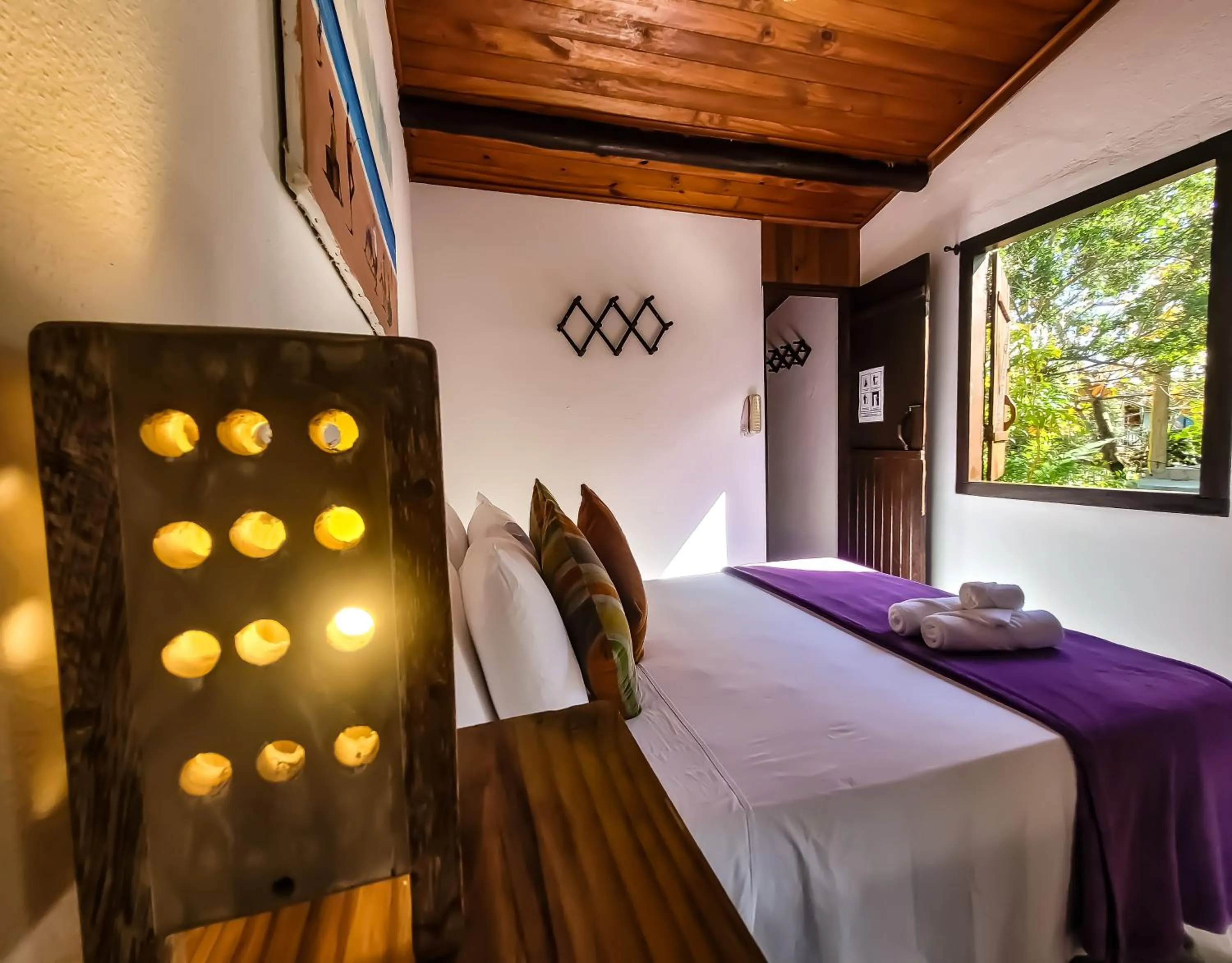 Bed in Pousada Raiz Forte