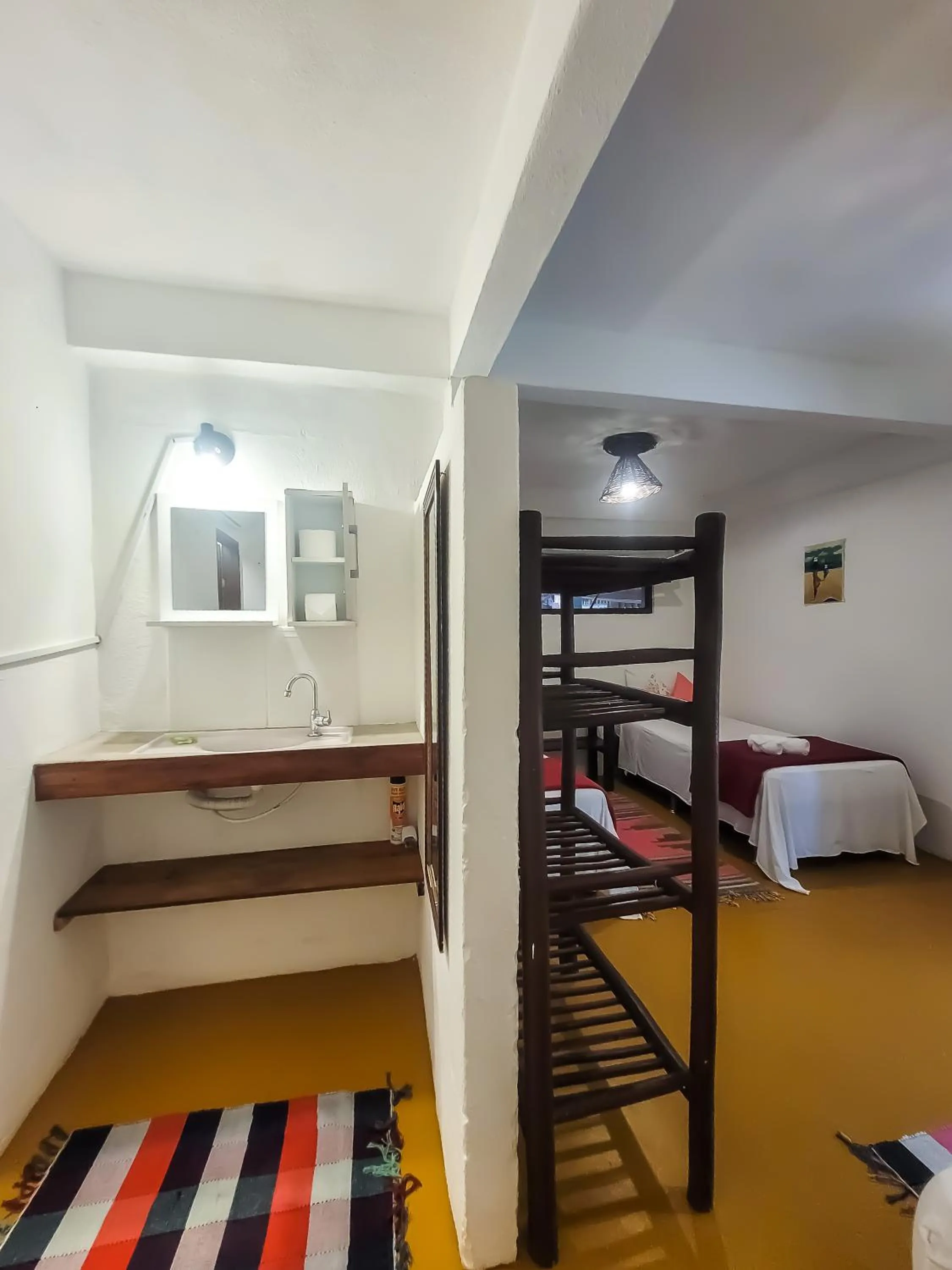 Bed in Pousada Raiz Forte