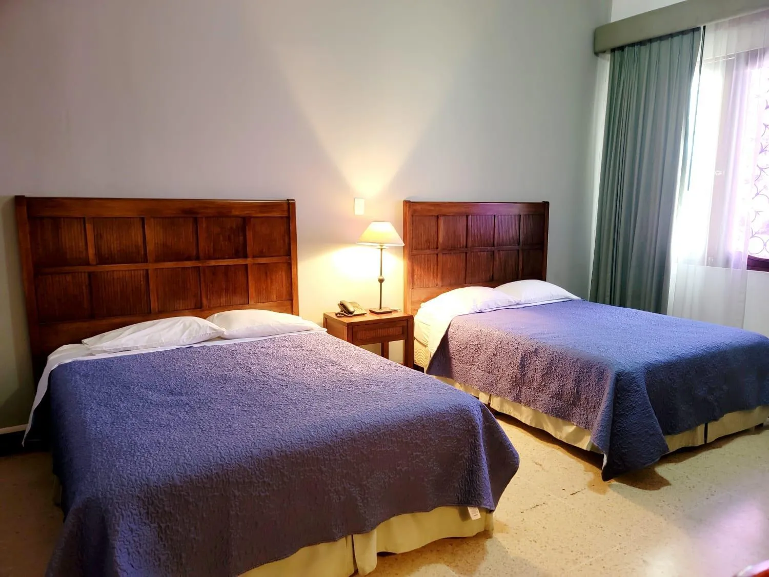 Text overlay, Bed in Hotel Casa del Sol