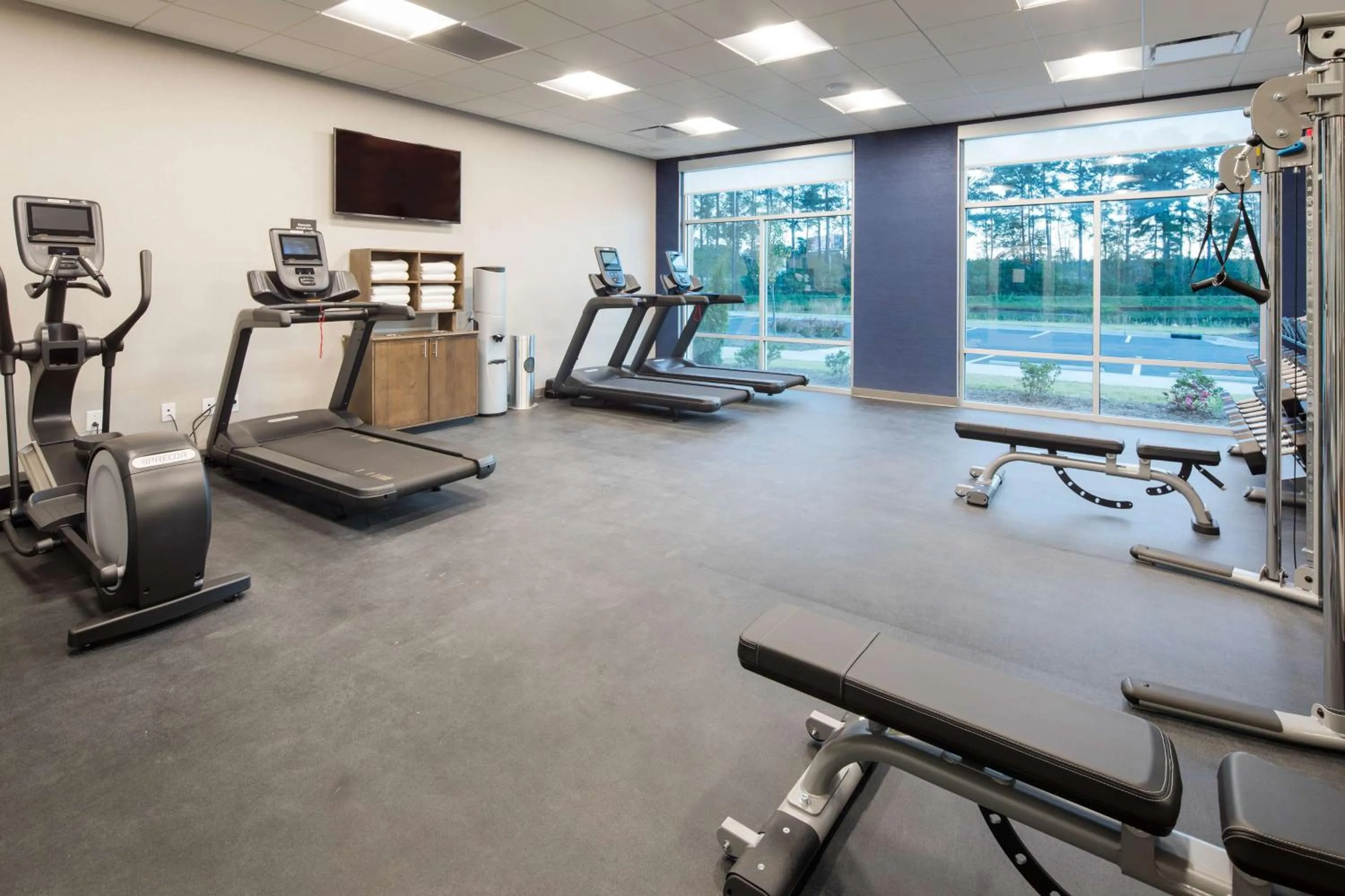 Fitness centre/facilities in Hampton Inn Smithfield Selma, NC