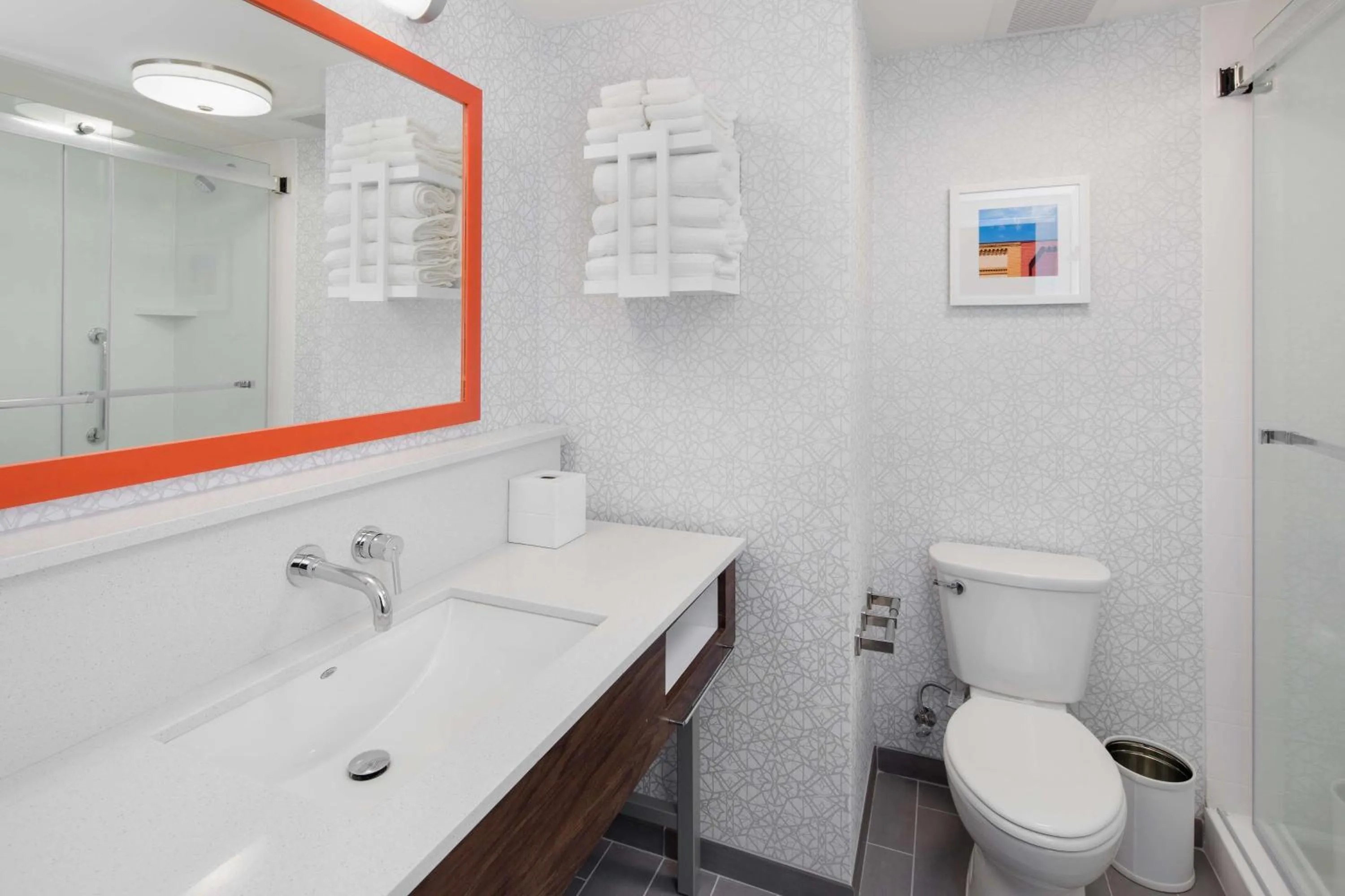 Bathroom in Hampton Inn Smithfield Selma, NC