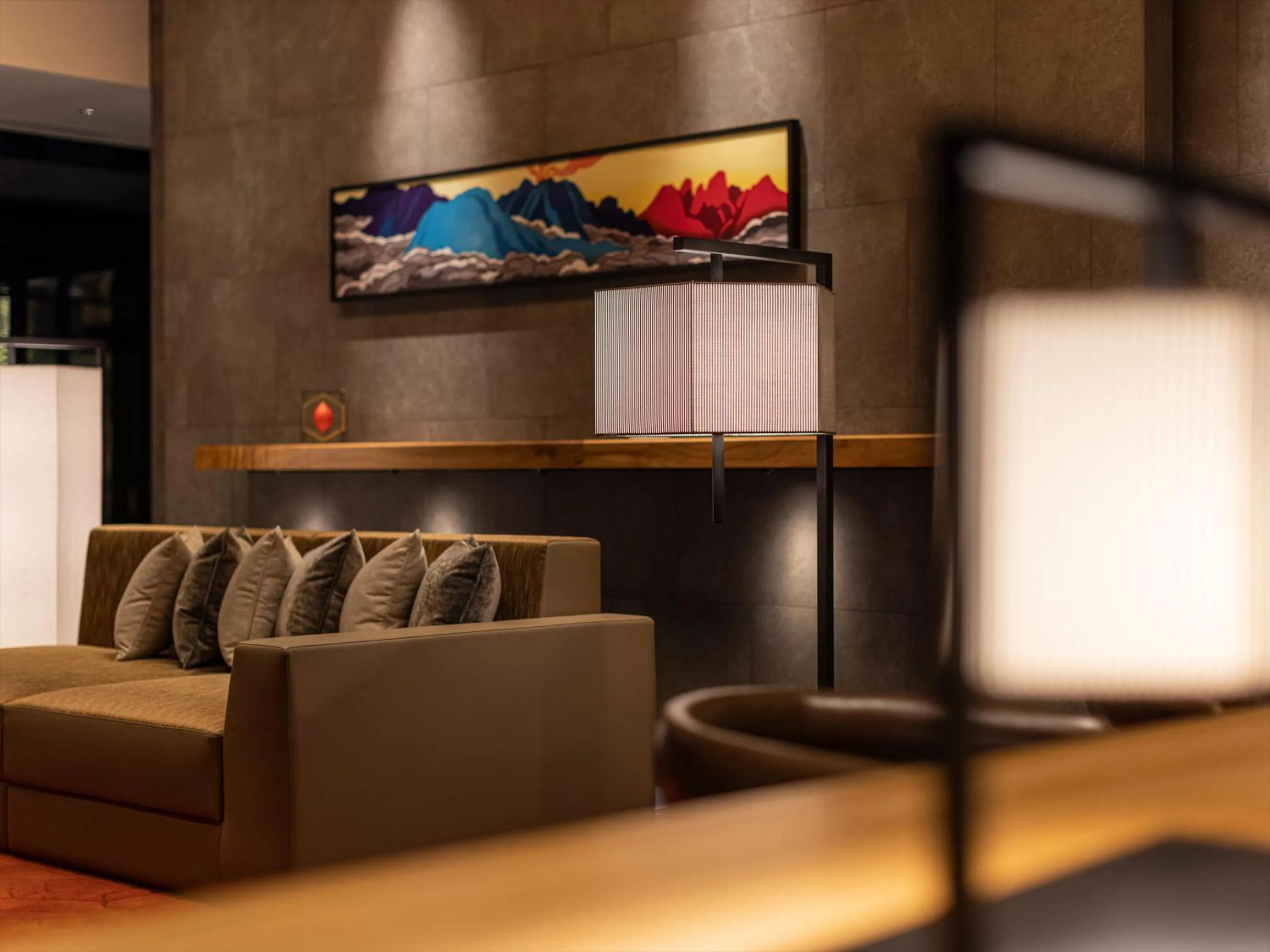 Lobby or reception in THE BLOSSOM KUMAMOTO