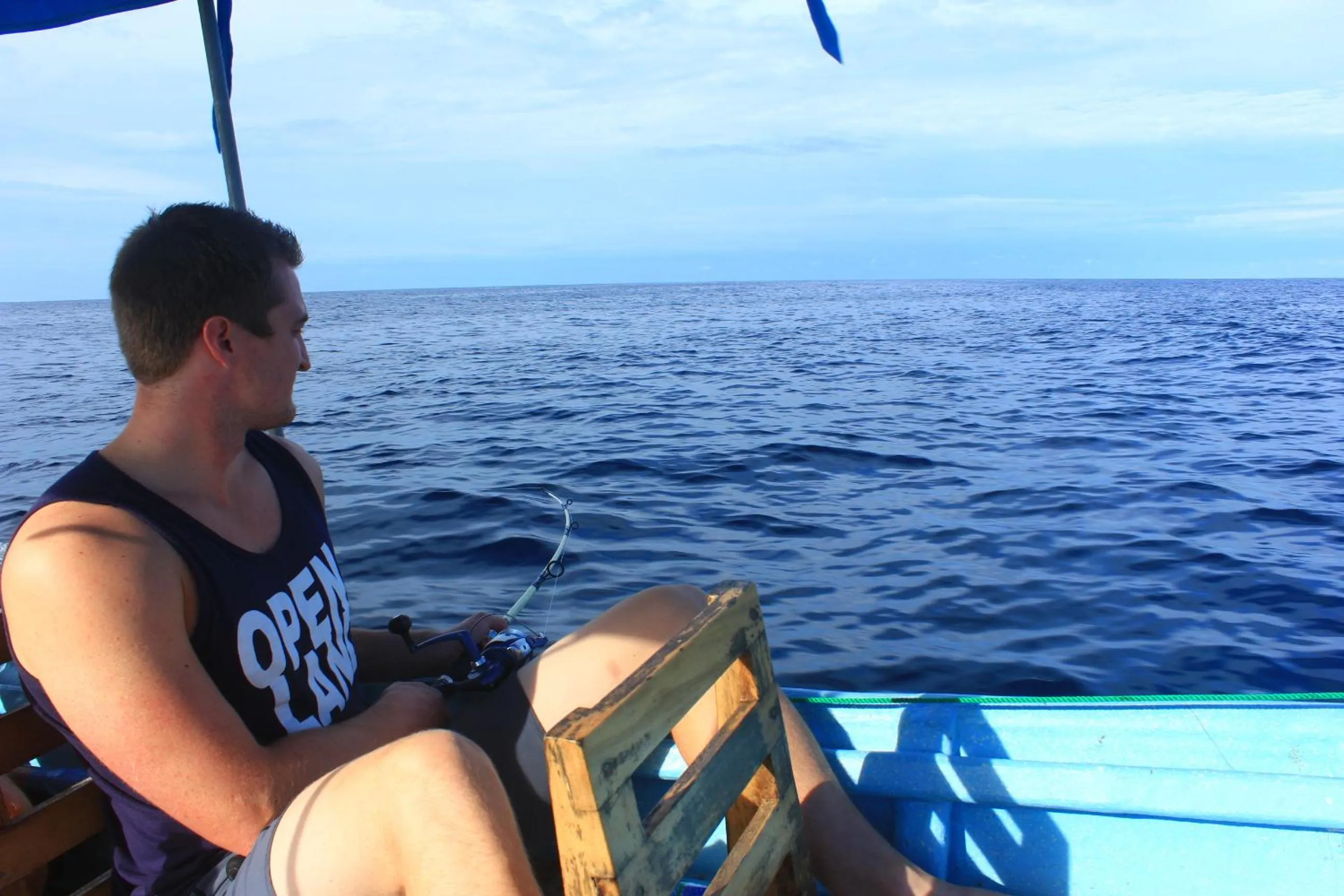 Fishing in Hotel Miraflores