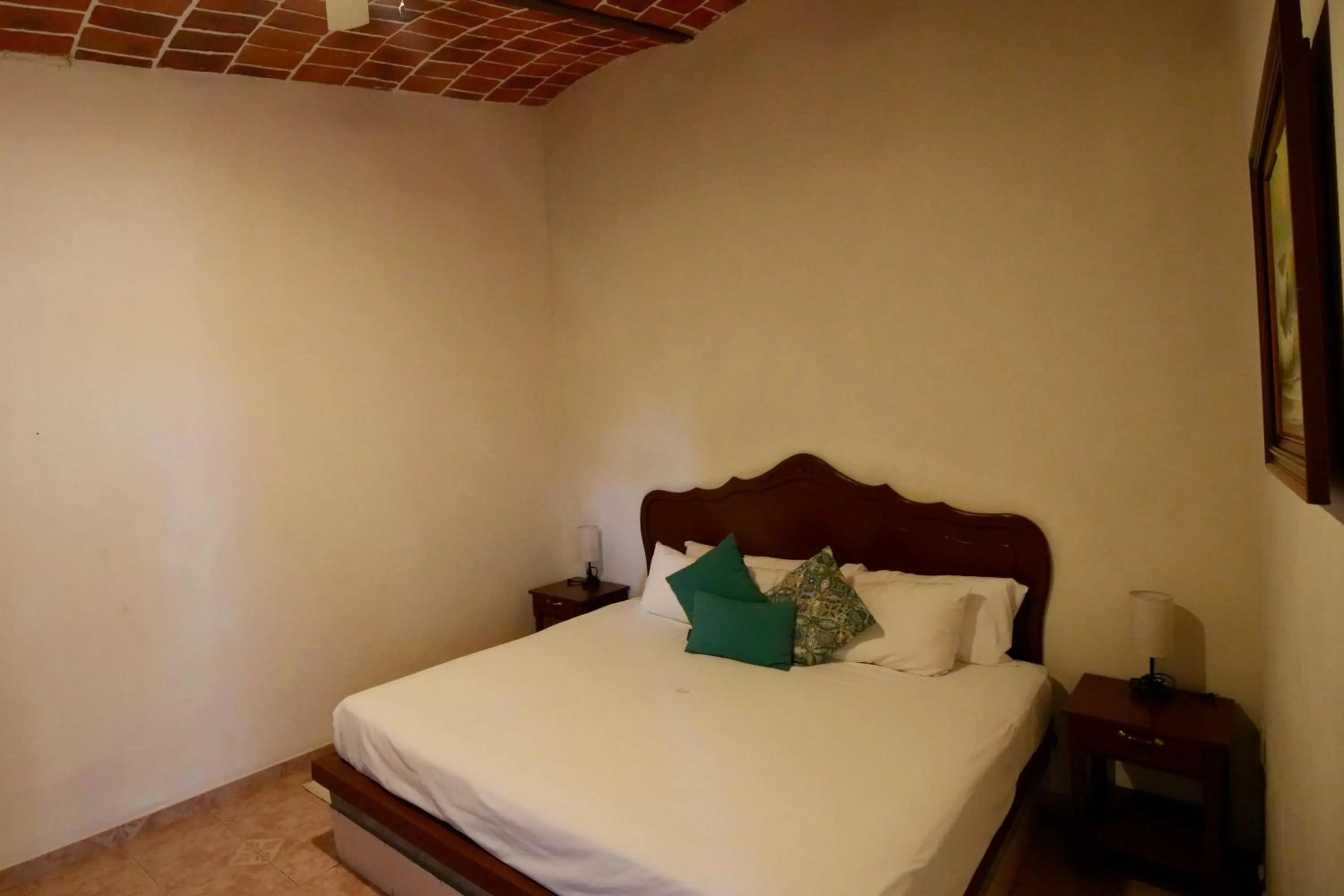 Bed in Mama Chuy Hotel & Villas Ajijic