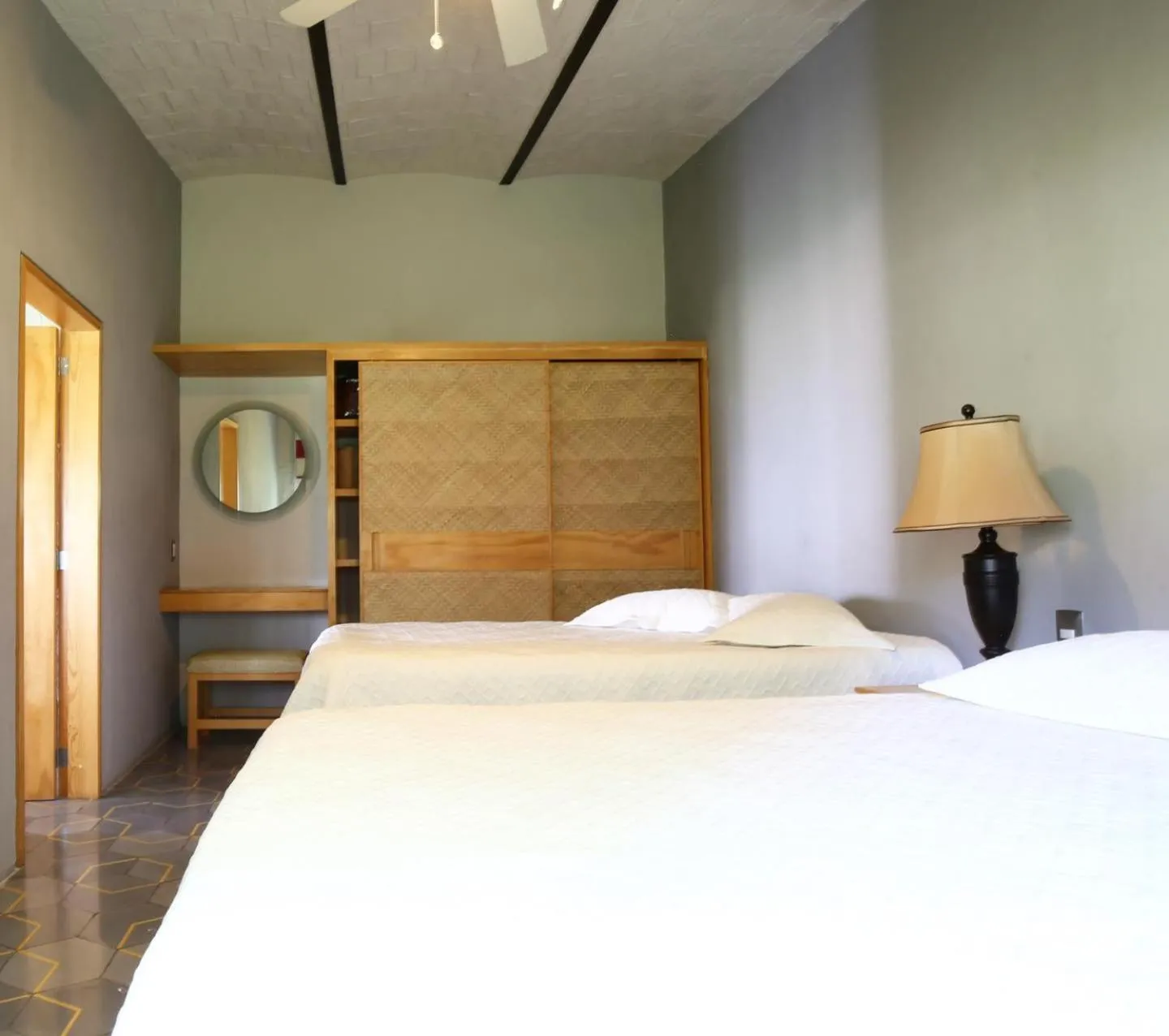 Bed in Mama Chuy Hotel & Villas Ajijic
